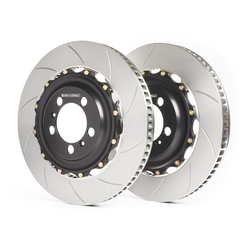 GiroDisc Fits 2015+ Ford Mustang S550 Slotted Rear Rotors GiroDisc Fits 2015+ Ford Mustang S550 Slotted Rear Rotors