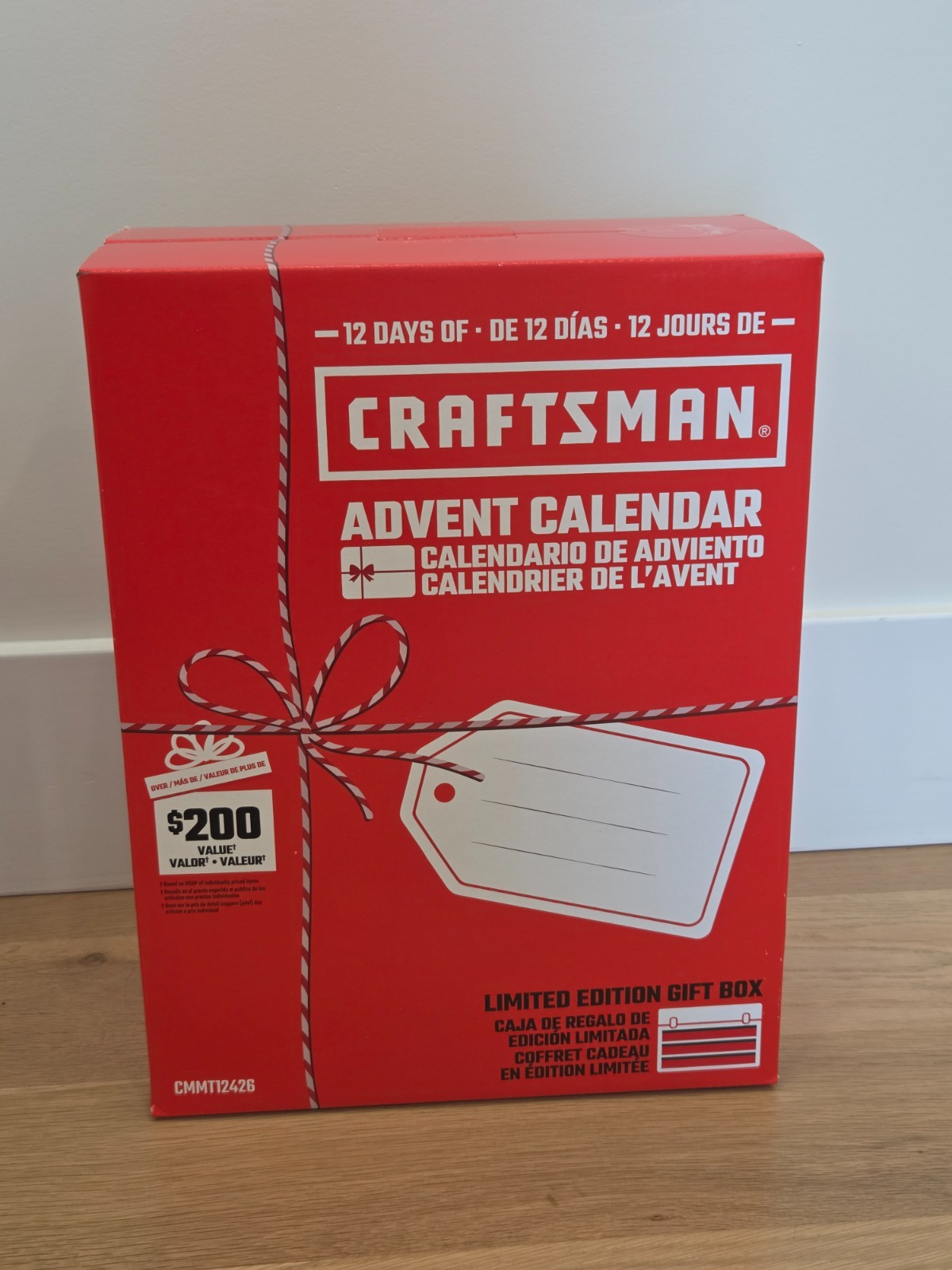 CRAFTSMAN 12 Days Advent Calendar CMMT12426A Limited New Sealed