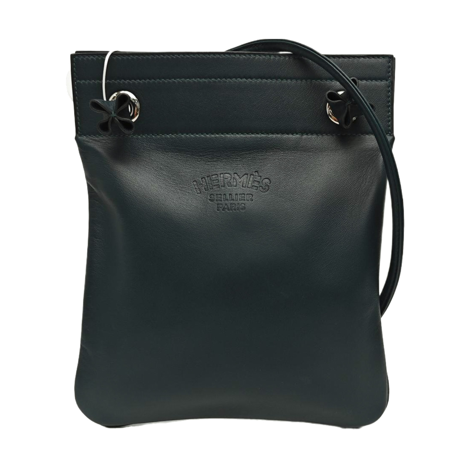 【Authentic】 HERMÈS Aline Green Leather Mini bags (DDP) 【Authentic】 HERMÈS Aline Green Leather Mini bags (DDP)