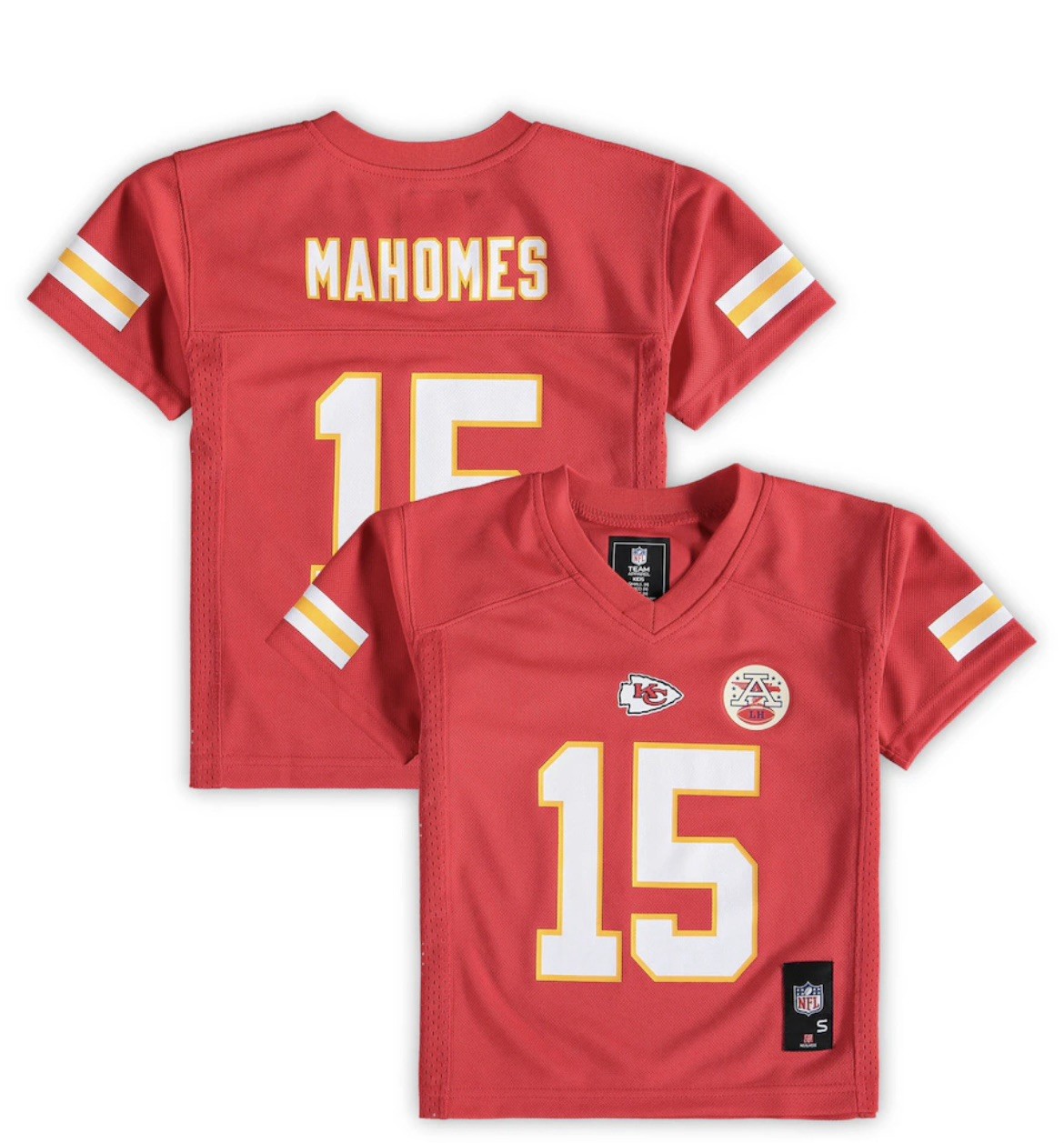 NWT Fanatics Patrick Mahomes Kansas City Chiefs Preschool Replica Jersey Red 5/6 NWT Fanatics Patrick Mahomes Kansas City Chiefs Preschool Replica Jersey Red 5/6
