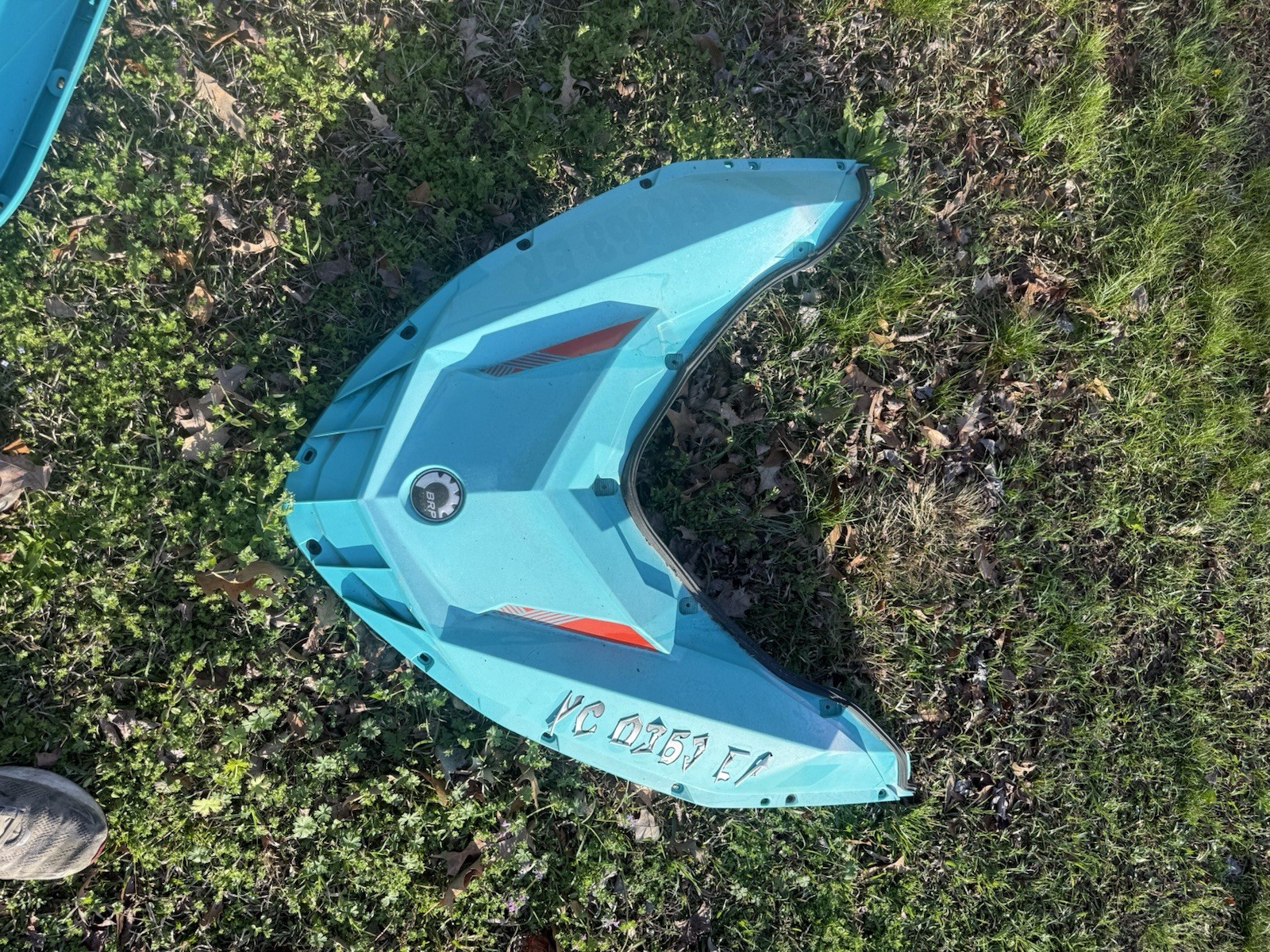 2017-2018 SEADOO SPARK TRIXX FRONT NOSE DECK REEF BLUE Part #291004543 2017-2018 SEADOO SPARK TRIXX FRONT NOSE DECK REEF BLUE Part #291004543