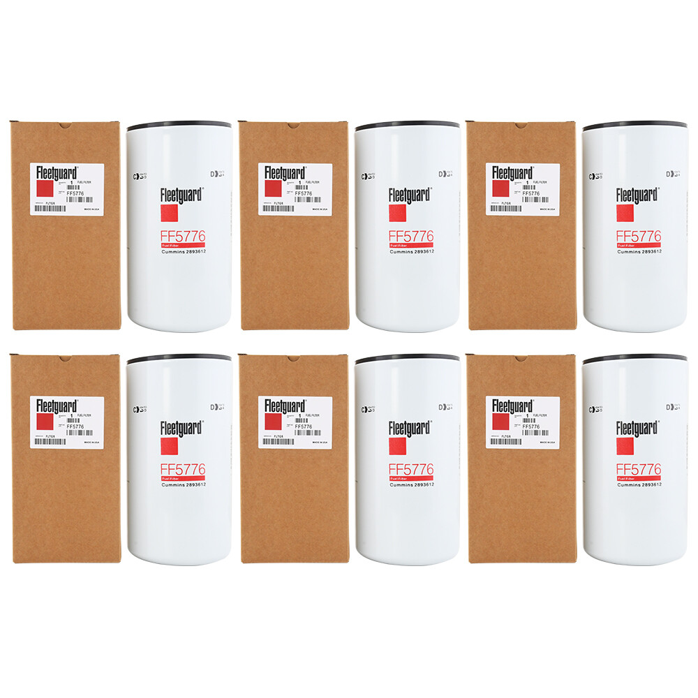 New 6PCS FF5776 Fuel Filter For Cummins ISX 2893612 Fleetguard