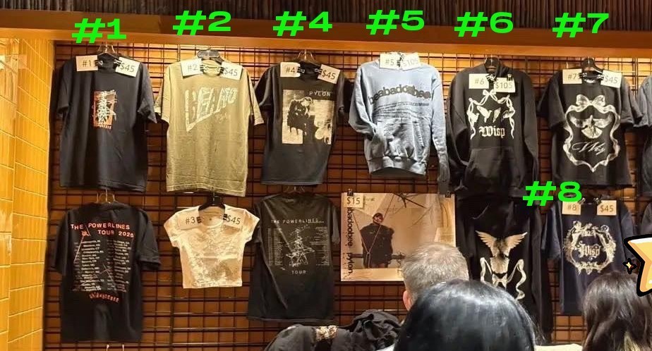 HOT beabadoobee powerlines tour merch 2026 repint