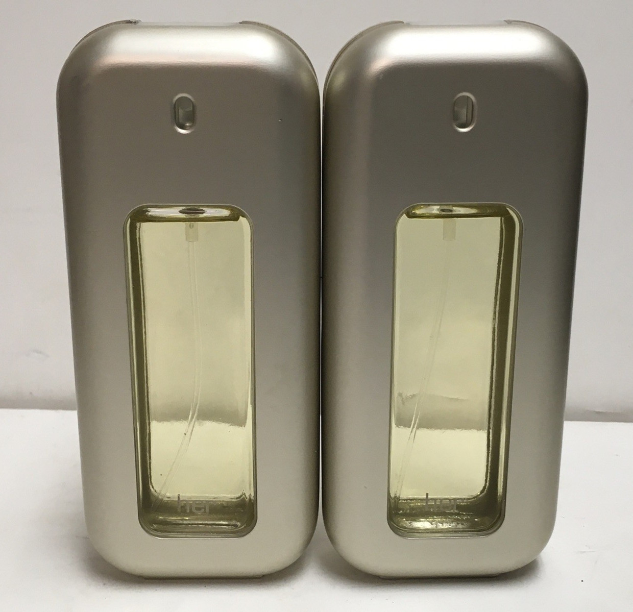 LOT OF 2  French Connection FCUK HER EDT  1.7 oz EACH WITHOUT BOX  AUTHENTIC