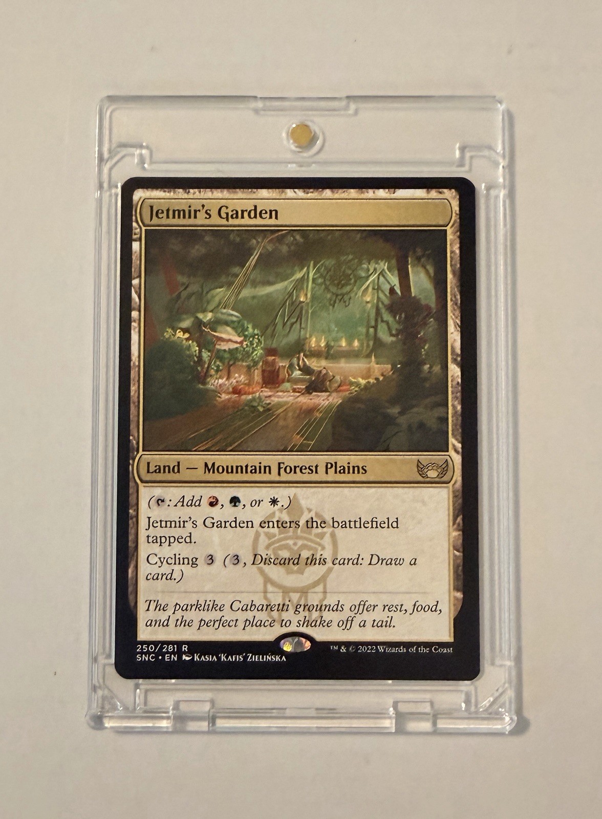 MTG - Jetmir\'s Garden 250 - Streets of New Capenna Rare NM MTG - Jetmir\'s Garden 250 - Streets of New Capenna Rare NM
