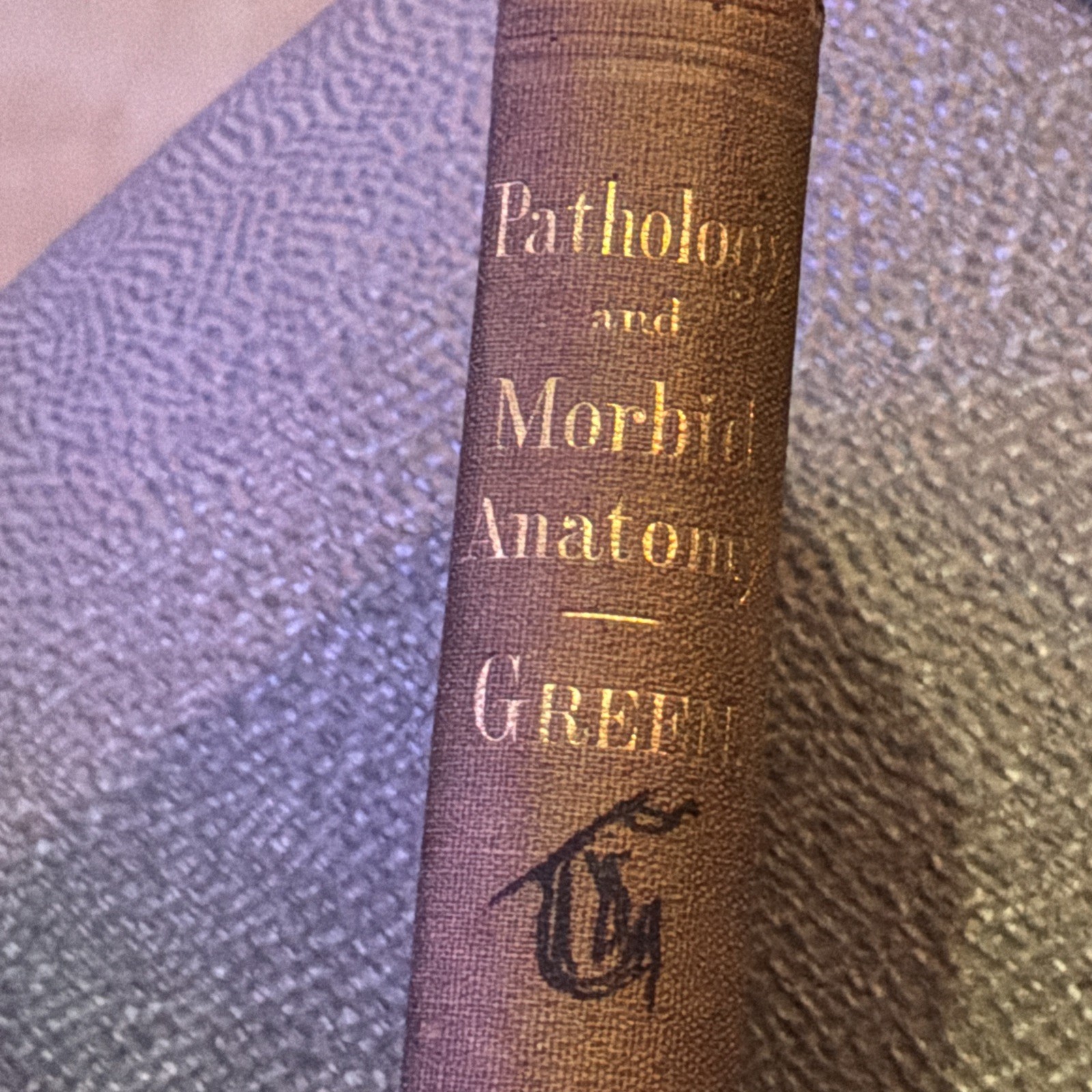 Introduction Pathology Morbid Anatomy Green 1876 2nd Ed Antique Medical Book