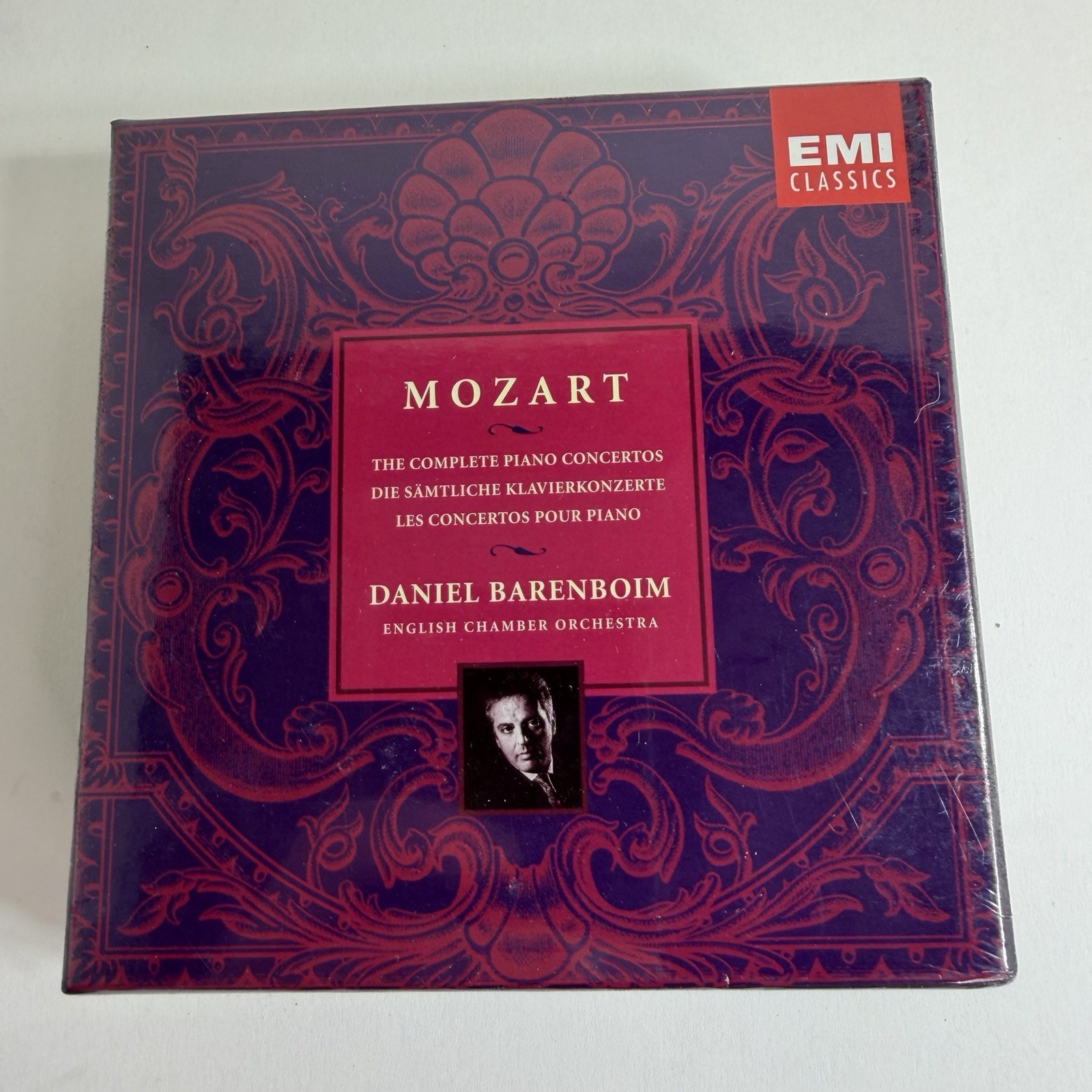 Mozart The Complete Piano Concertos CD 1998 EMI 10 Discs New Sealed Mozart The Complete Piano Concertos CD 1998 EMI 10 Discs New Sealed