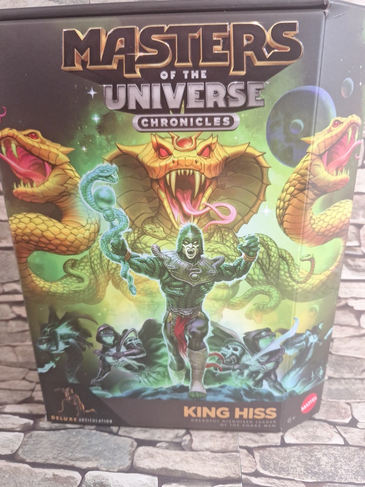 Masters Of The Universe King Hiss 2026 Chronicles Figure