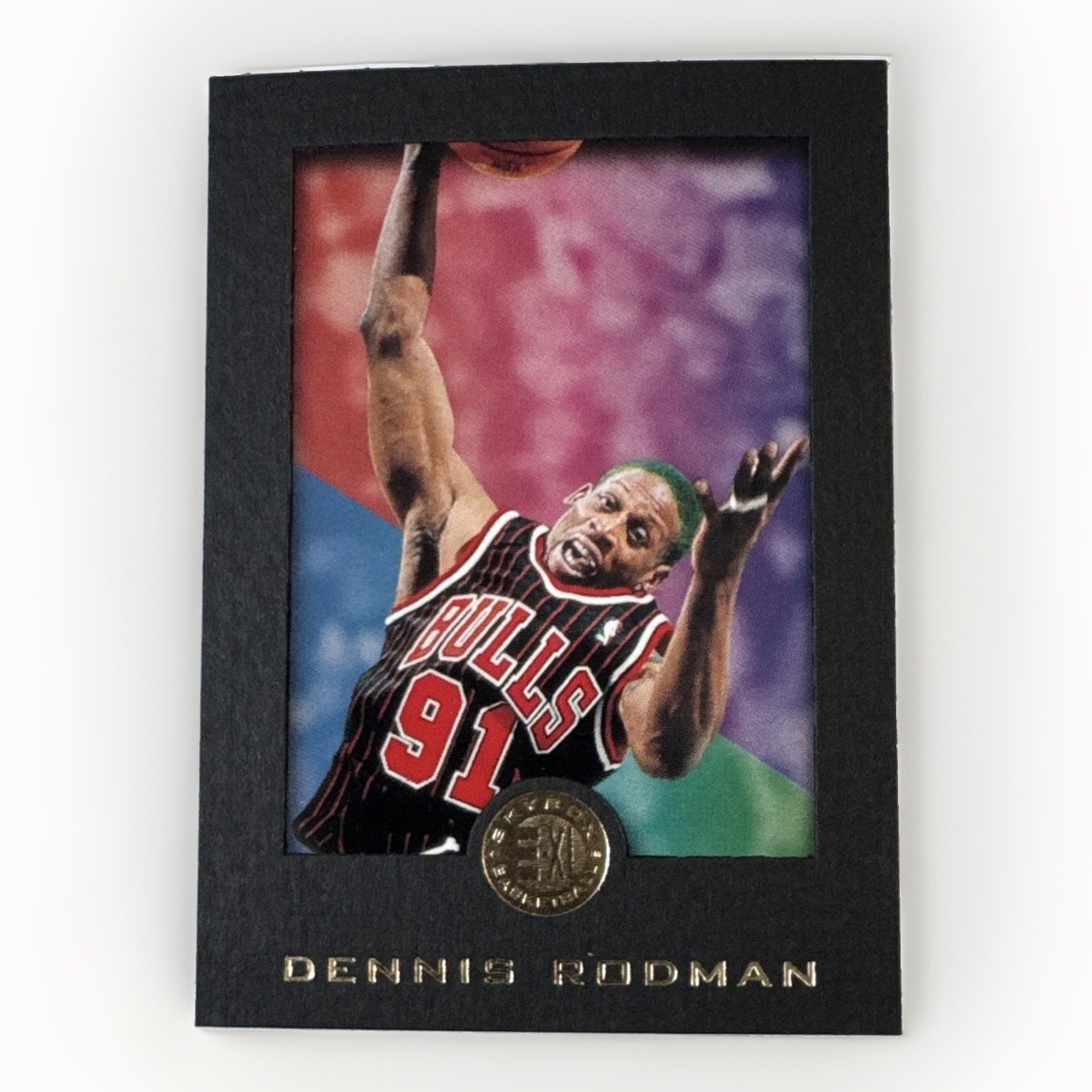 1995-96 Skybox E-XL - Dennis Rodman #13 1995-96 Skybox E-XL - Dennis Rodman #13