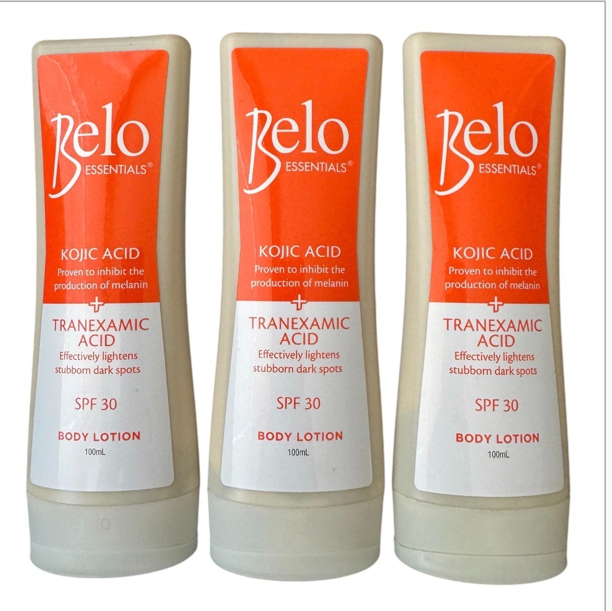 Belo Kojic Acid + Tranexamic Acid Body Lotion 100ML ( 3 BOTTLES)