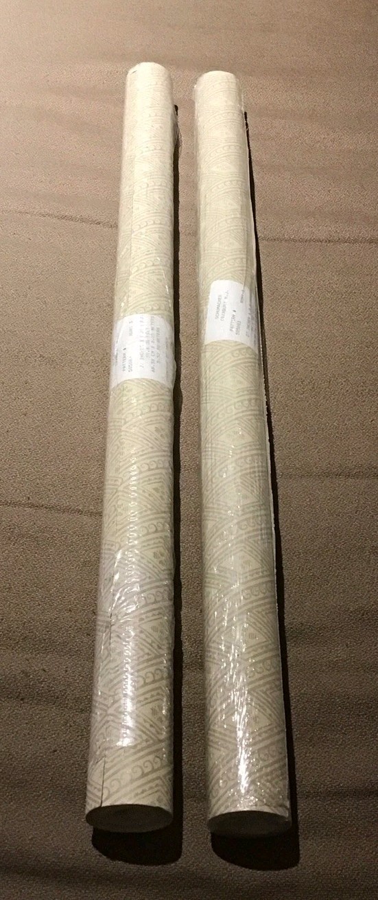X2 Rolls Of Vintage Schumacher Wallpaper Pattern #505083 Run 3 27”x 8.8 Yards
