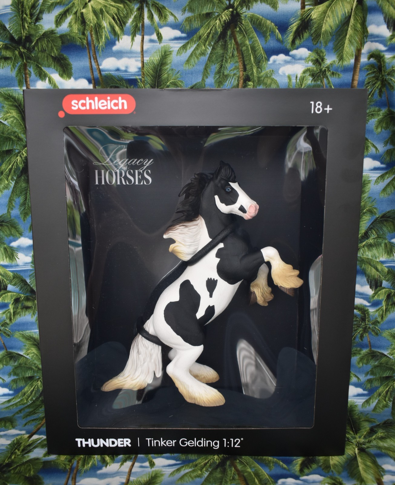 NEW Schleich THUNDER Tinker PINTO VANNER (1:12) LEGACY Special Edition Horse NEW Schleich THUNDER Tinker PINTO VANNER (1:12) LEGACY Special Edition Horse