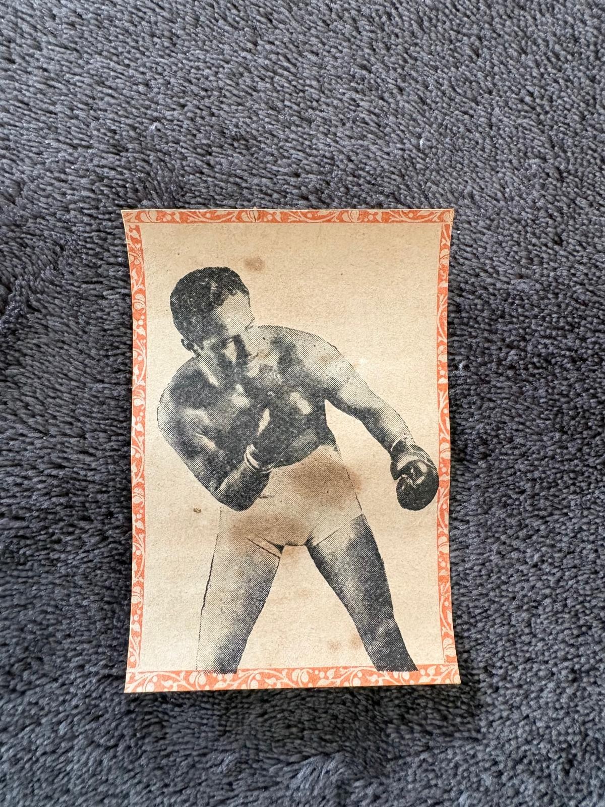 1946-47 Propagandas Montiel MAX BAER #13 Boxing card REYES DEL DEPORTE 1946-47 Propagandas Montiel MAX BAER #13 Boxing card REYES DEL DEPORTE