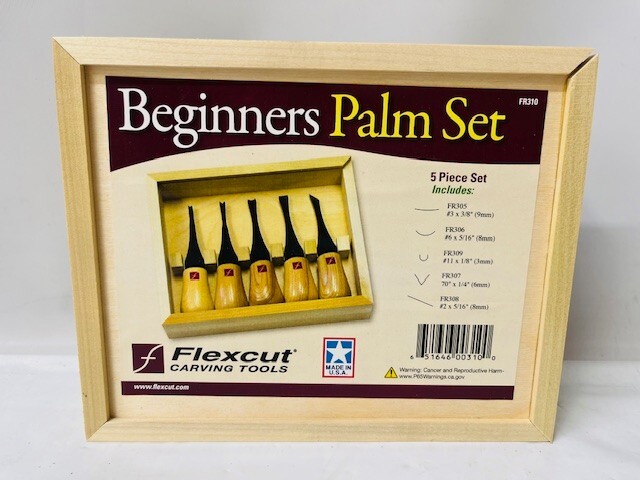 Flexcut FR310 Beginners Palm 5pc Set- NEW