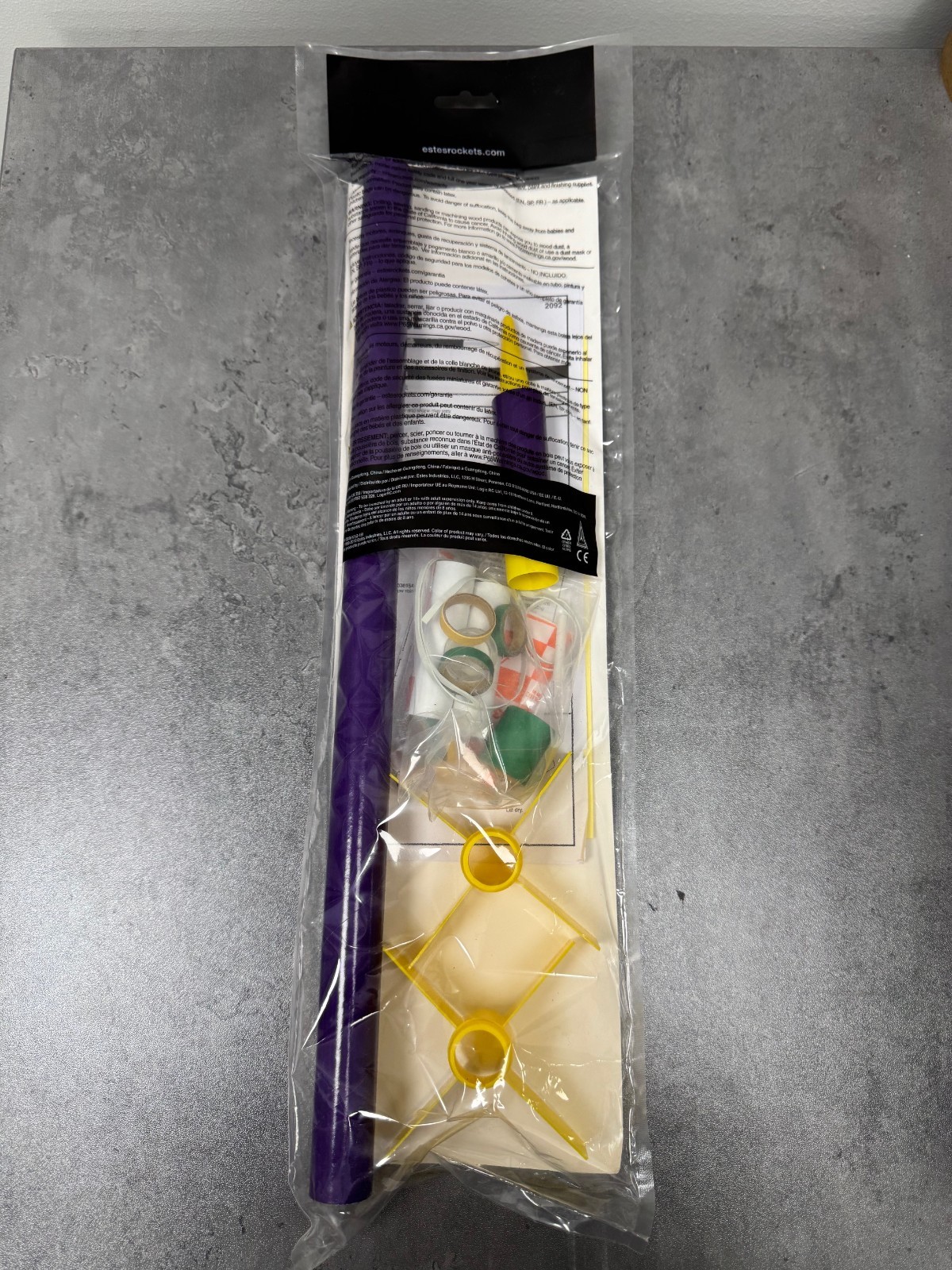 Estes Flying Model Rocket Kit Mongoose EST 2092 Estes Flying Model Rocket Kit Mongoose EST 2092
