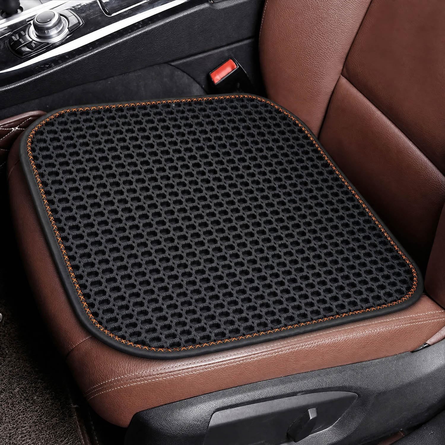 SMIUPIN New Summer Cooling Ventilated Big ONE SIZE, Black-seatcushion-1pcs SMIUPIN New Summer Cooling Ventilated Big ONE SIZE, Black-seatcushion-1pcs