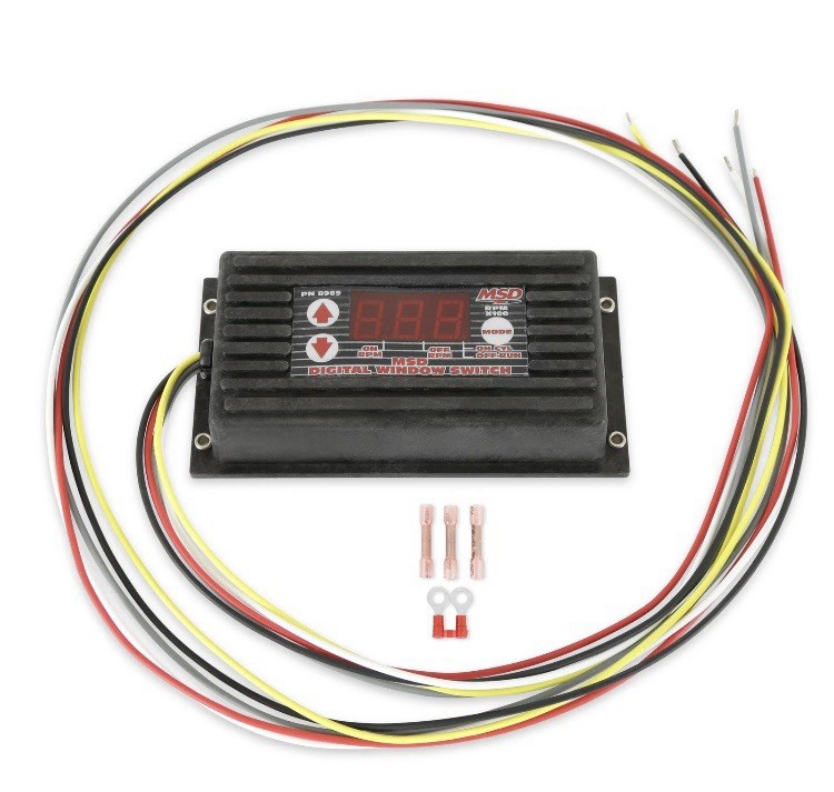 MSD 8969 Digital RPM Window Switch Push Button RPM Adjust Great For Nitrous