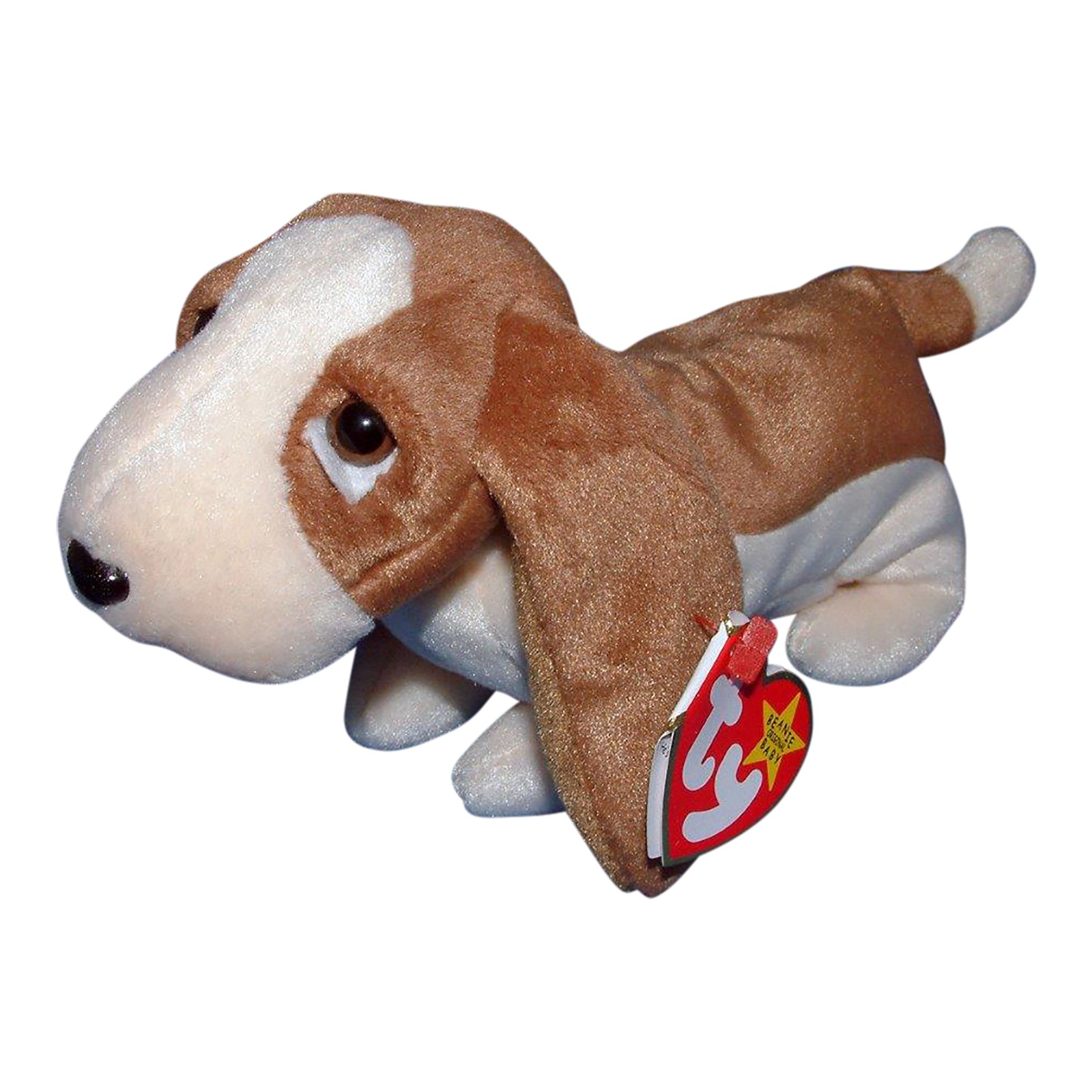 Ty Beanie Baby Tracker - MWMT (Dog Basset Hound 1997)