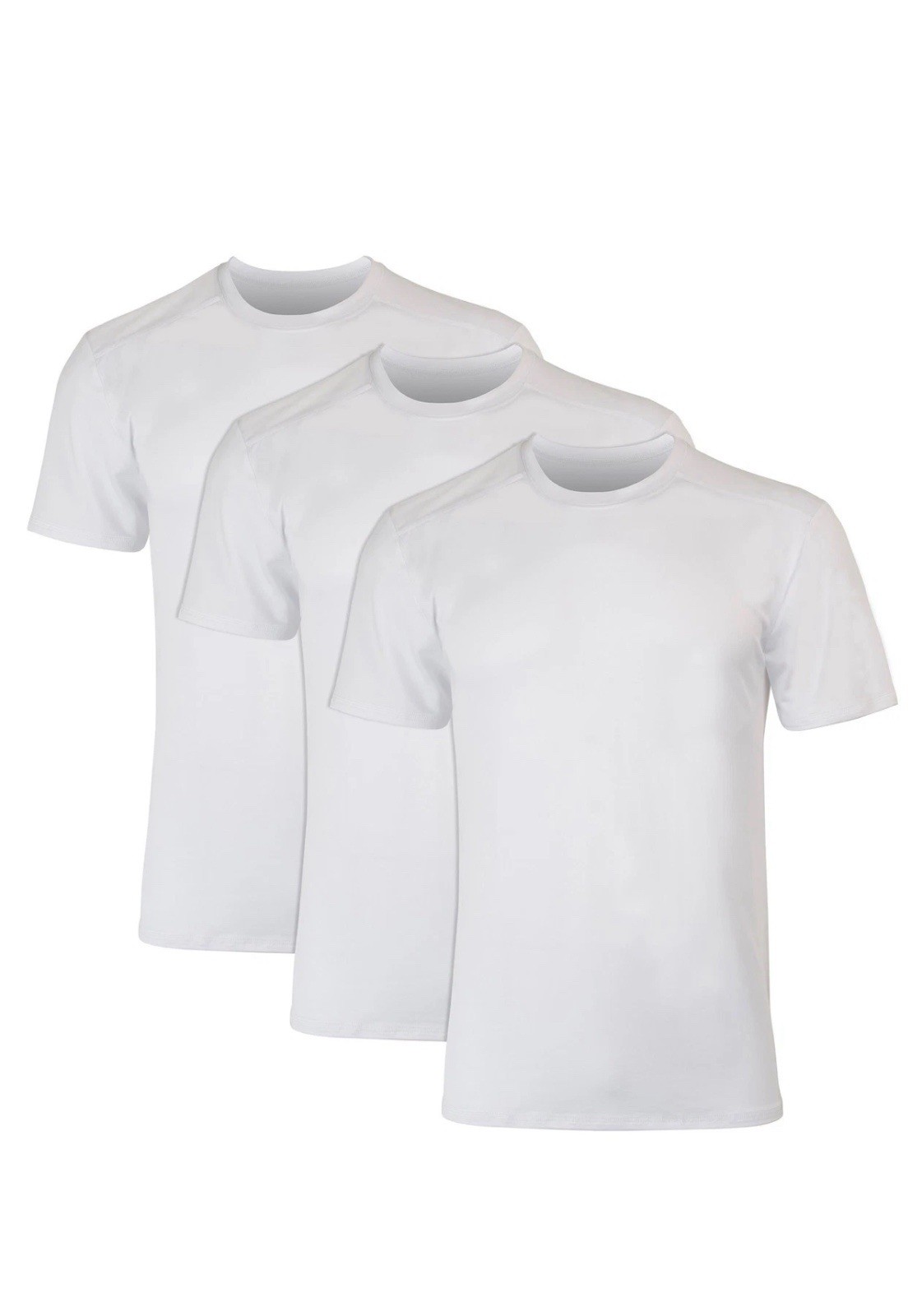 Hanes Men’s X-Temp Mesh Back T-Shirt 3-Pack | Moisture-Wicking, BreathableWhite Hanes Men’s X-Temp Mesh Back T-Shirt 3-Pack | Moisture-Wicking, BreathableWhite