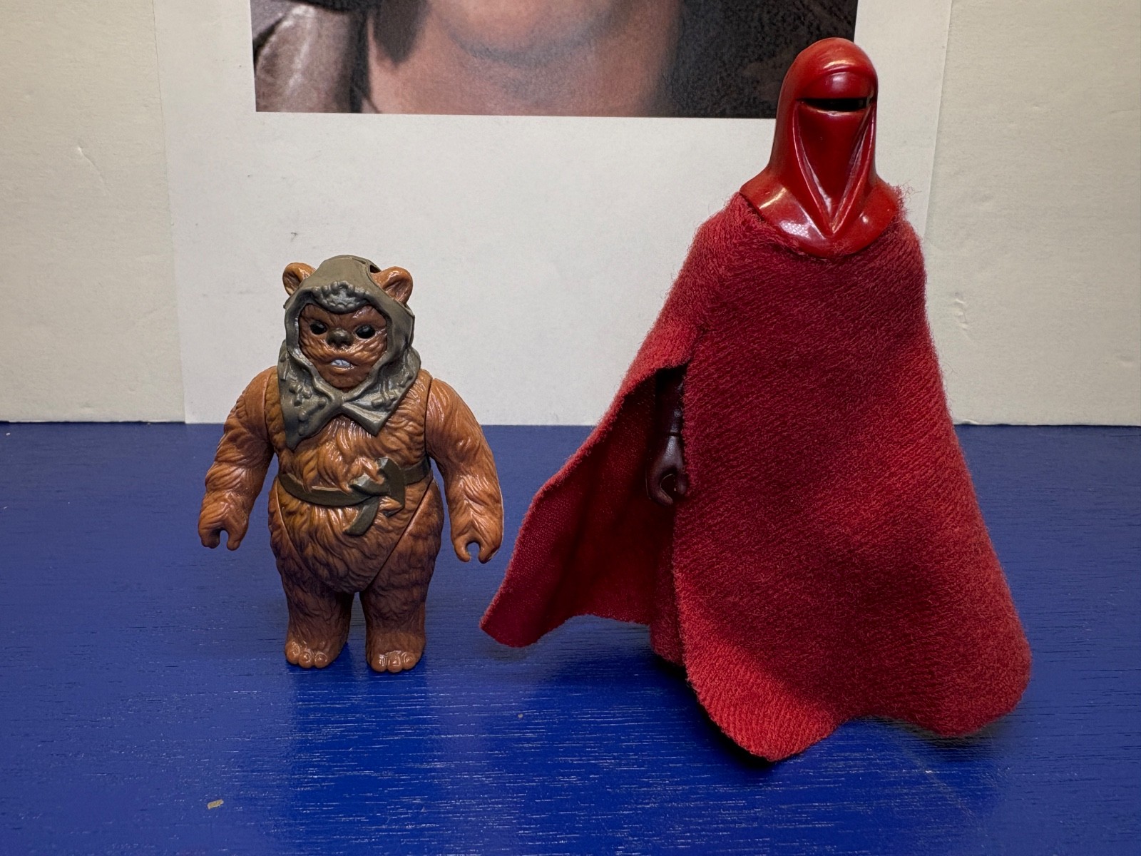 Vintage Star Wars POTF ROMBA Figure Hood Kenner 1985 Imperial Guard ROTJ 1983
