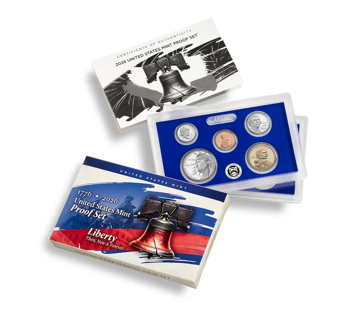 2026 S US Mint Proof Set - 10 Coins w/ Box & COA - Presale 2026 S US Mint Proof Set - 10 Coins w/ Box & COA - Presale