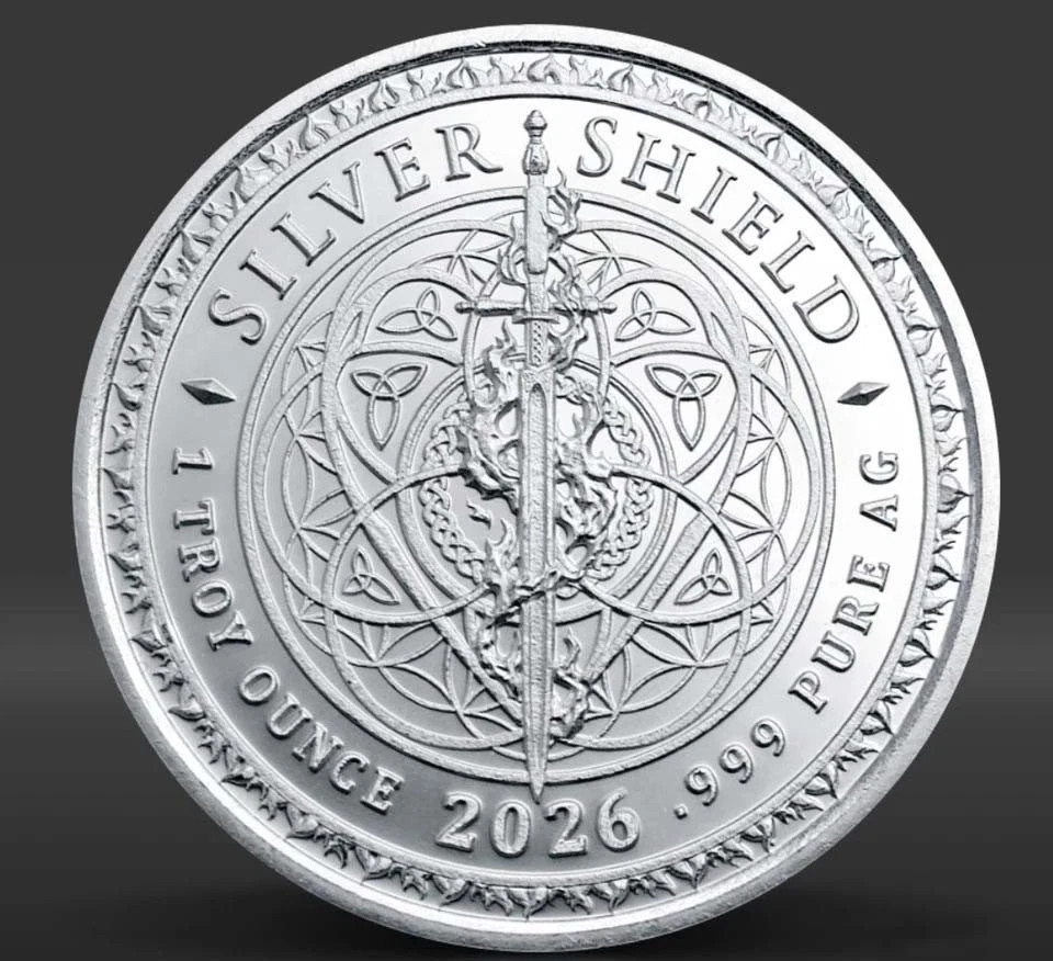 1 oz .999 Fine JUSTICE Silver Round Silver Shield BU With CAPSULE 1 oz .999 Fine JUSTICE Silver Round Silver Shield BU With CAPSULE