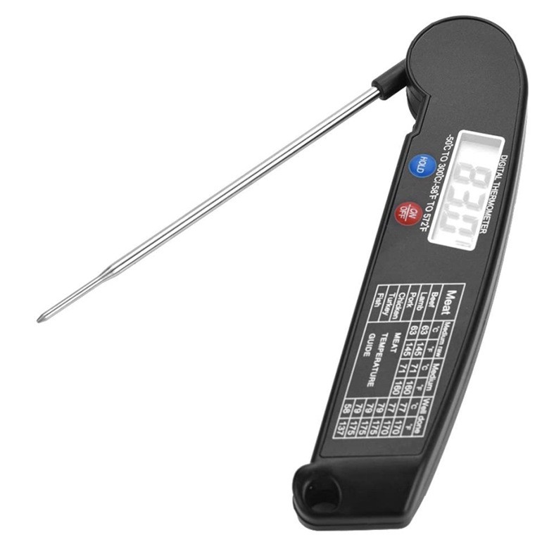 Instant Read Digital Meat Thermometer For Kitchen Food Cooking BBQ Grill Smoker