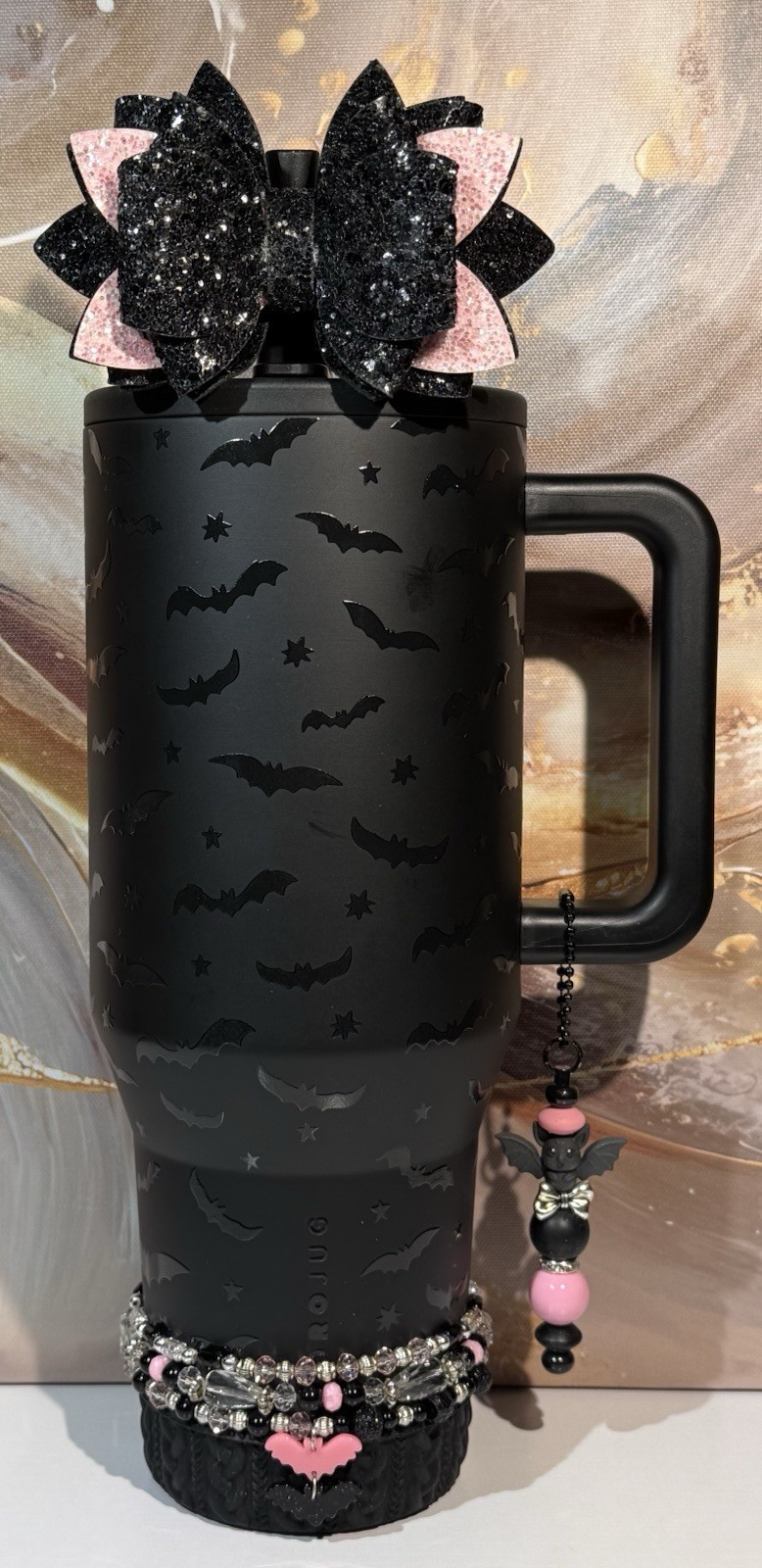 Hydrojug Haloween Collection Glow in the dark 40oz TRAVELER MIDNIGHT BATS Hydrojug Haloween Collection Glow in the dark 40oz TRAVELER MIDNIGHT BATS