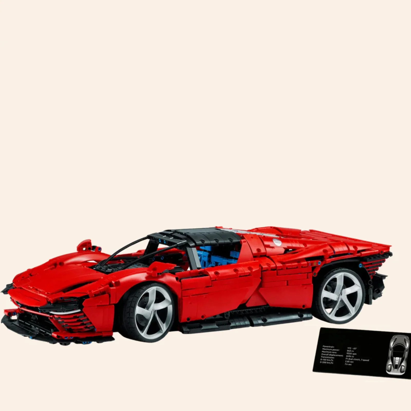 NEW Technic Ferrari Daytona SP3 Building Blocks Set 3778 pcs Adults Model Car NEW Technic Ferrari Daytona SP3 Building Blocks Set 3778 pcs Adults Model Car