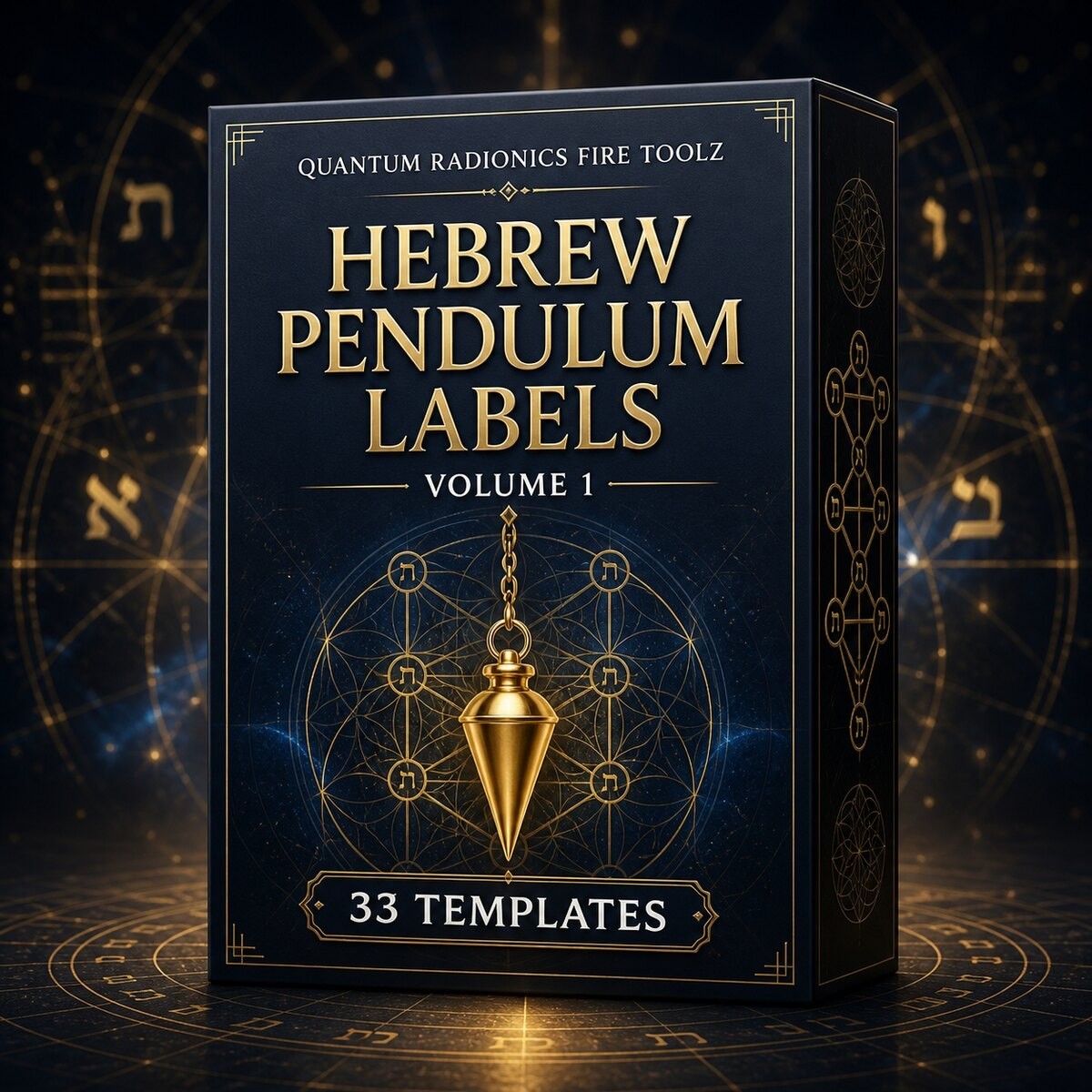 Hebrew Pendulum Labels Volume 1