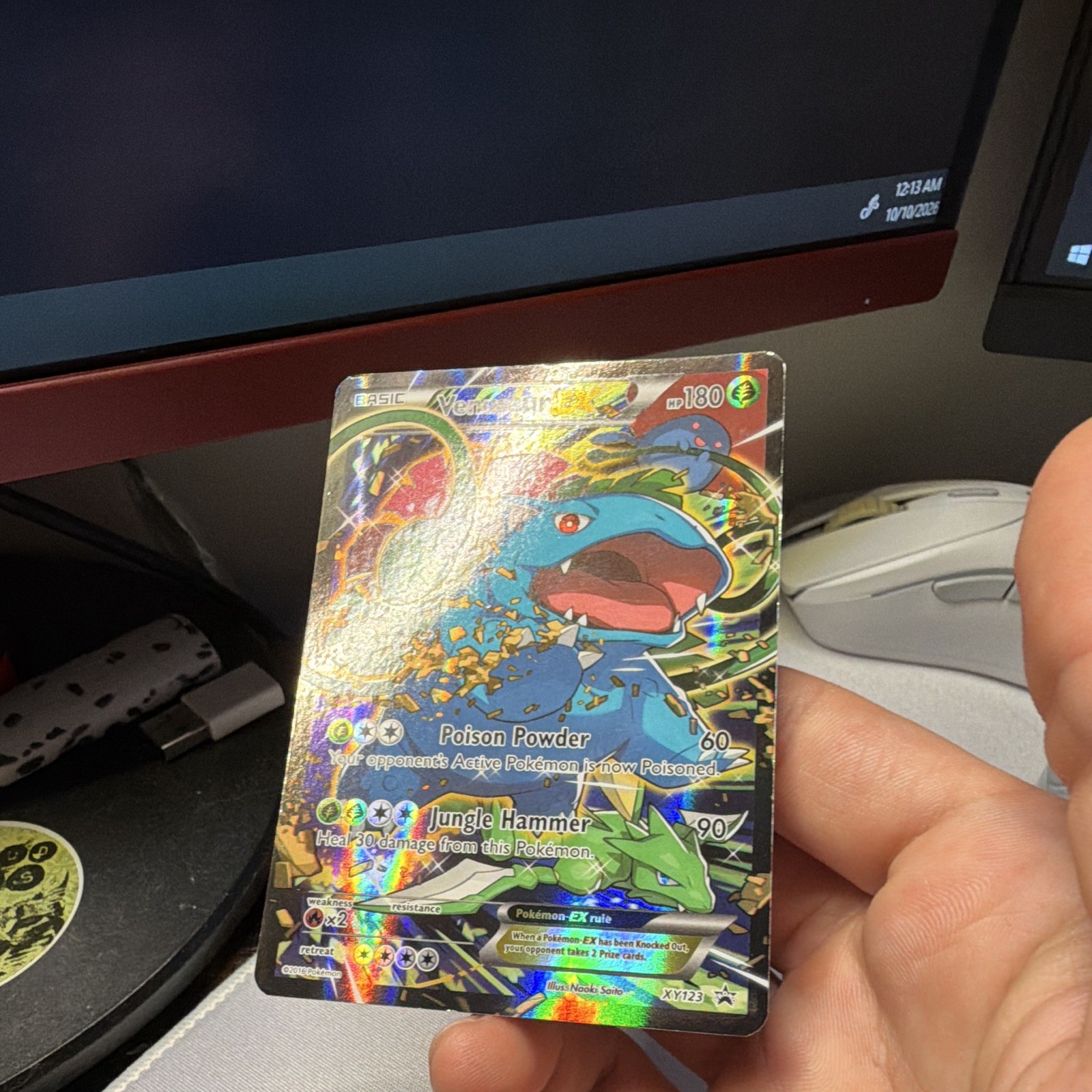 Venusaur EX XY123 XY Holo PROMO