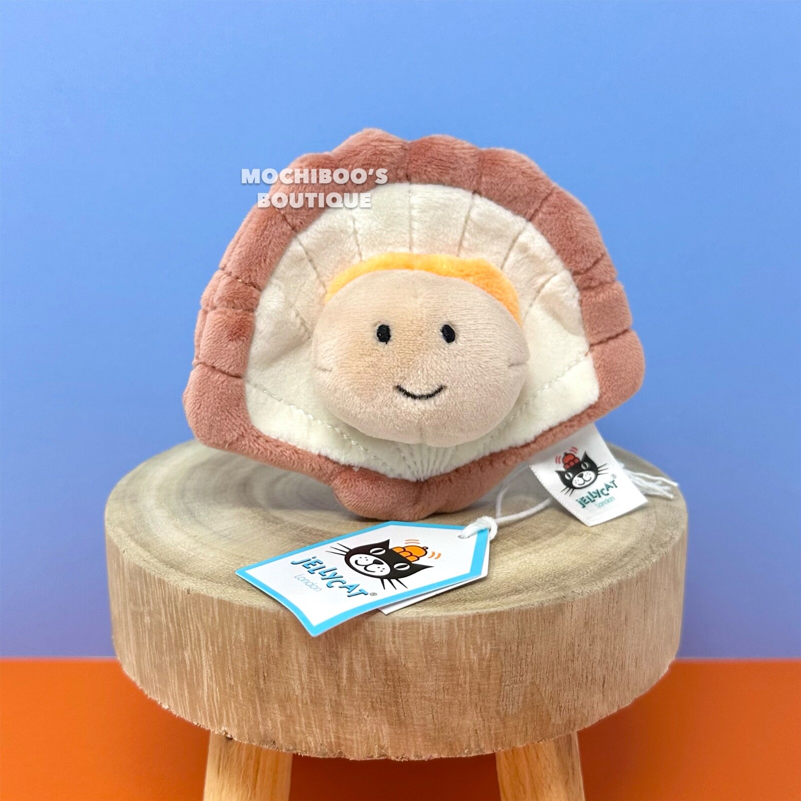 Jellycat SENSATIONAL SEAFOOD SCALLOP Soft Plush NWT RARE HTF LOVEY Cute NEW Jellycat SENSATIONAL SEAFOOD SCALLOP Soft Plush NWT RARE HTF LOVEY Cute NEW