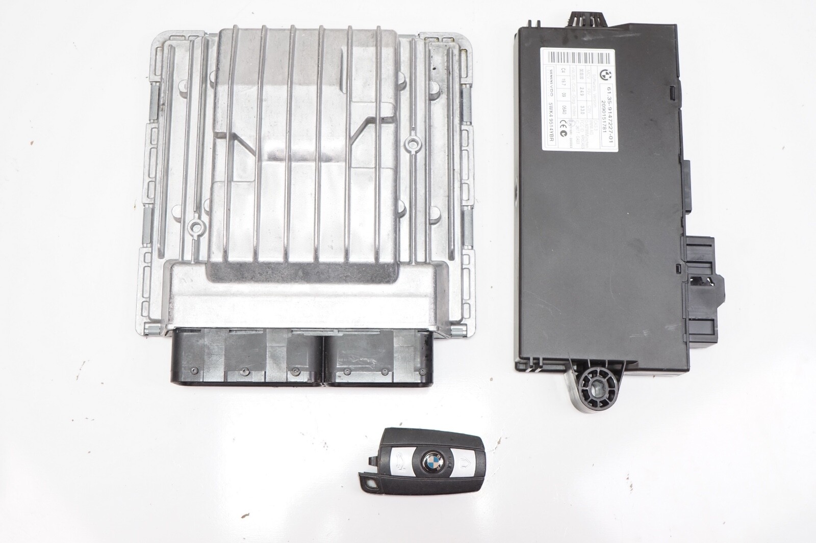 BMW 535i Engine Control Module Computer Ignition Set Key PCM ECM OEM 2008 - 2010