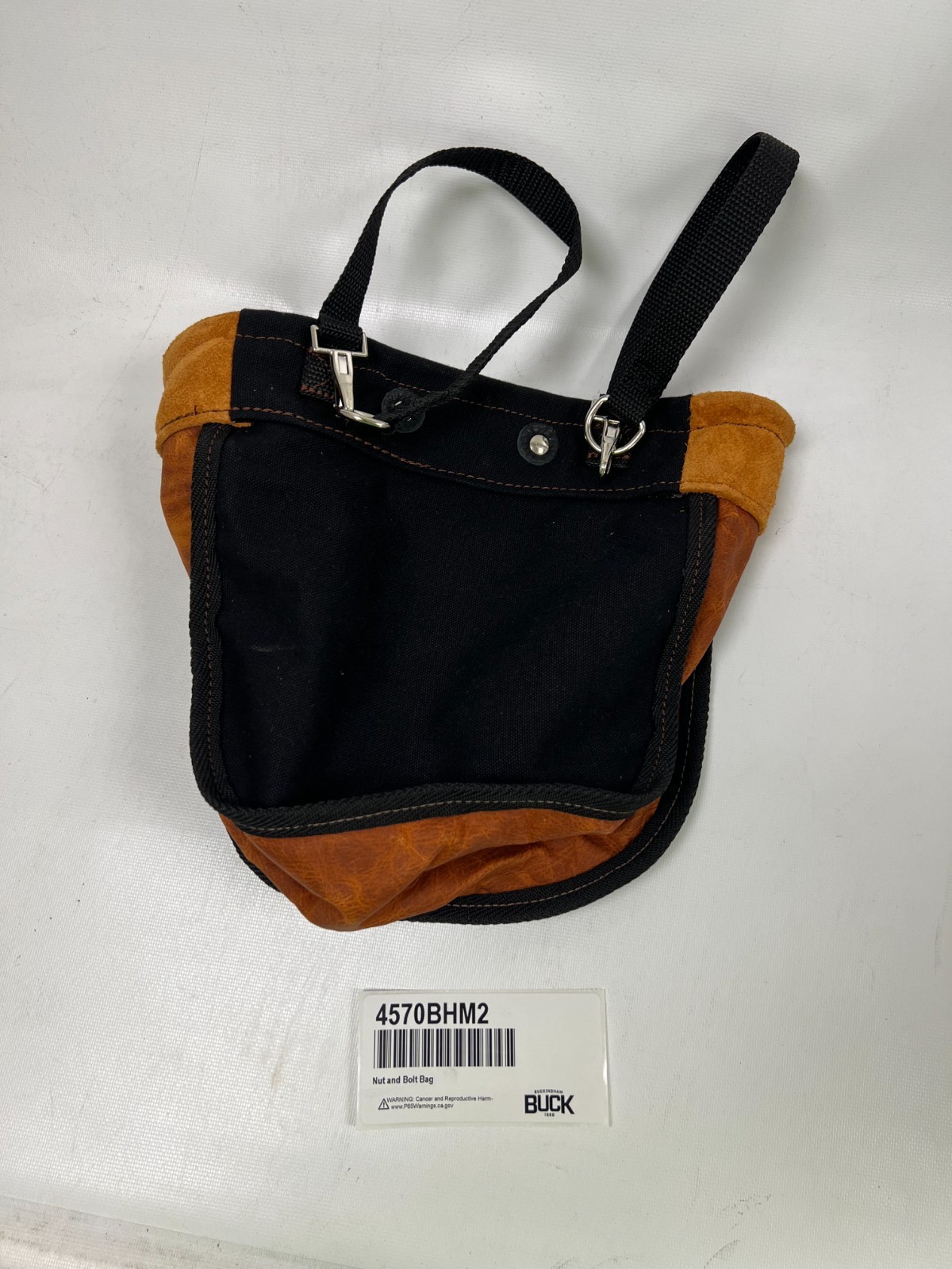 BUCKINGHAM MFG, NUT/BOLT BAG HERTITAGE, 4570BHM2