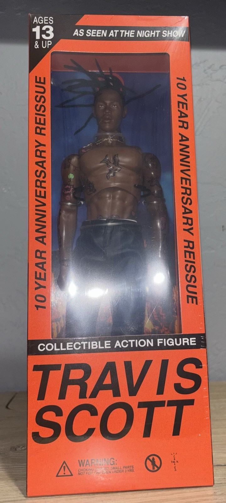 TRAVIS SCOTT ACTION FIGURE RODEO ALBUM USB RODEO 10 YEARS EDITION