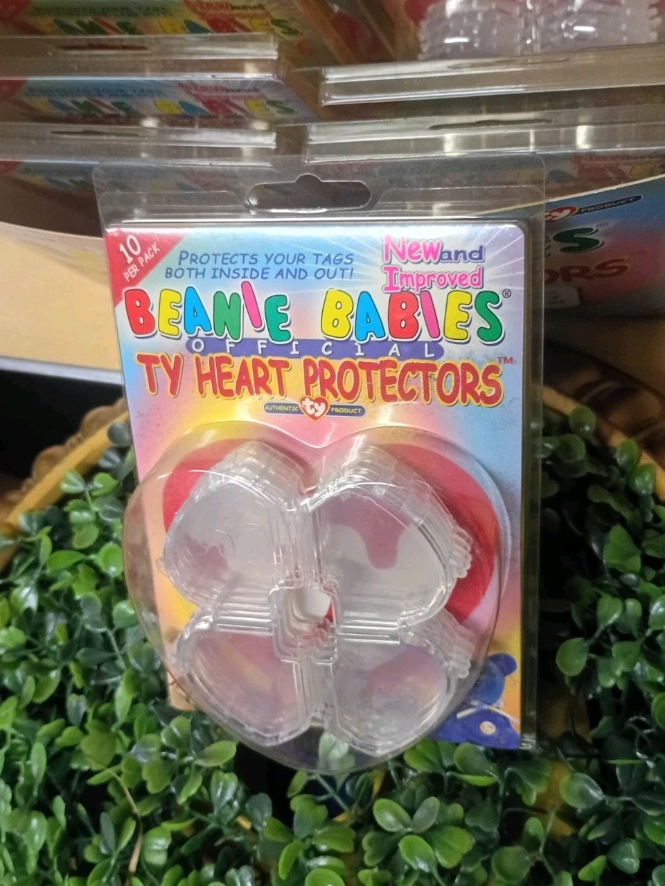 Beanie Babies Official TY Heart Protectors New 10 Pack 1999 New And Improved Beanie Babies Official TY Heart Protectors New 10 Pack 1999 New And Improved