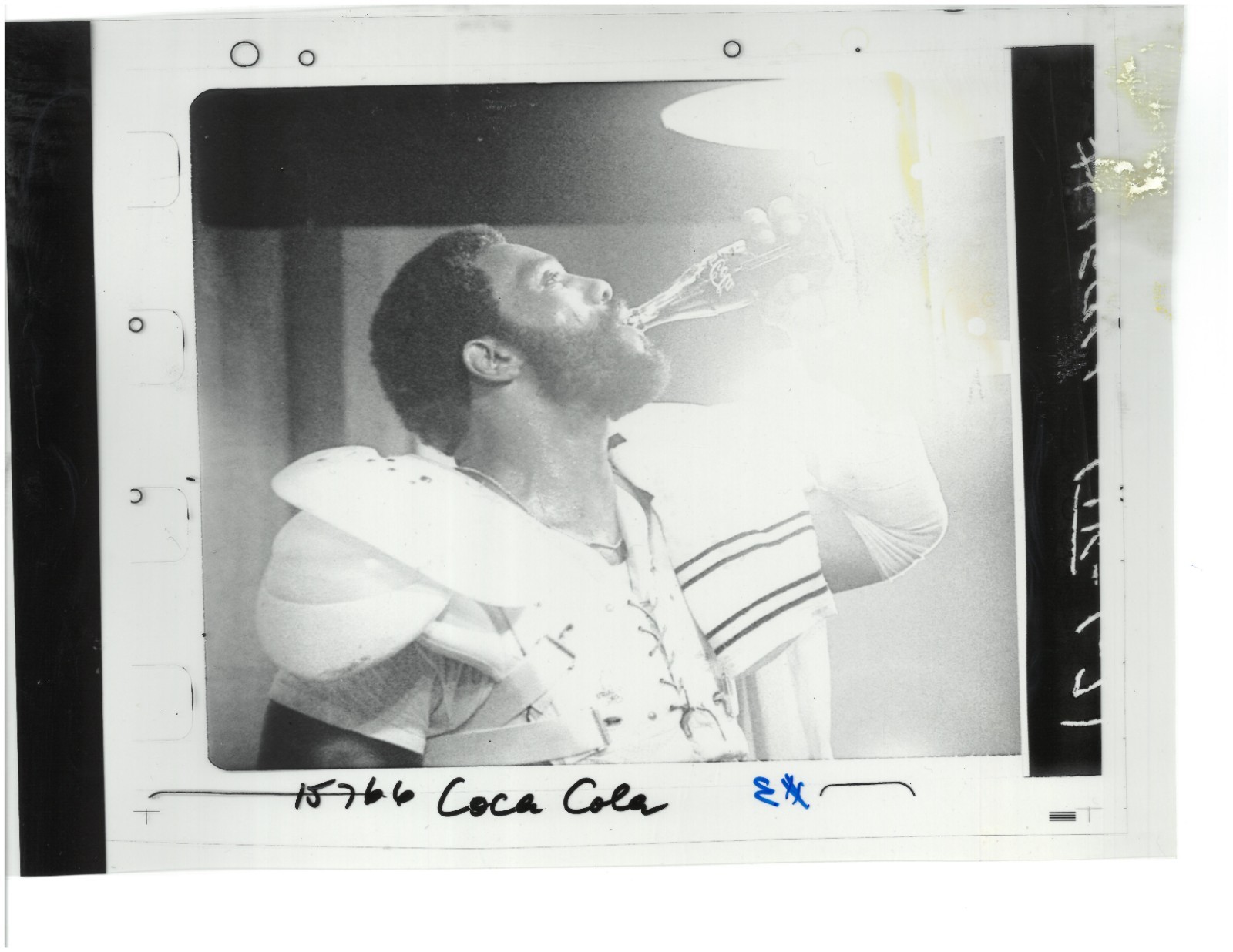 Rare Vintage Coca-Cola Bo Jackson Advertising Negatives & Proofs –1970s/80s