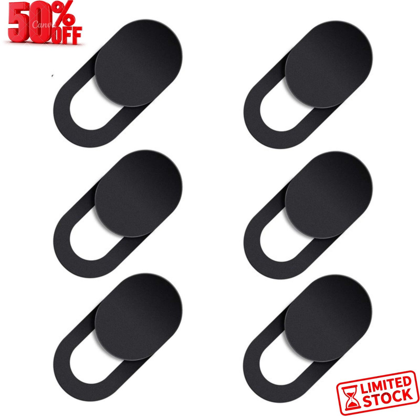 10 Webcam Cover Sticker Slide Camera Privacy Security Protect For Phone Laptop 10 Webcam Cover Sticker Slide Camera Privacy Security Protect For Phone Laptop