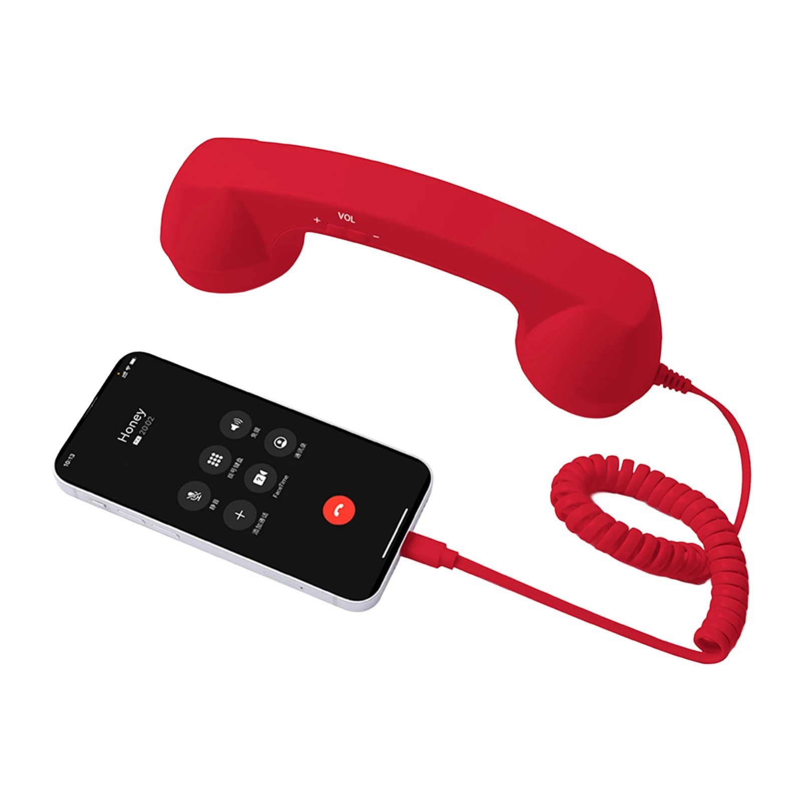 Retro Phone Handset,Retro Phone Handset for iPhone and Android,Type-C for Phones