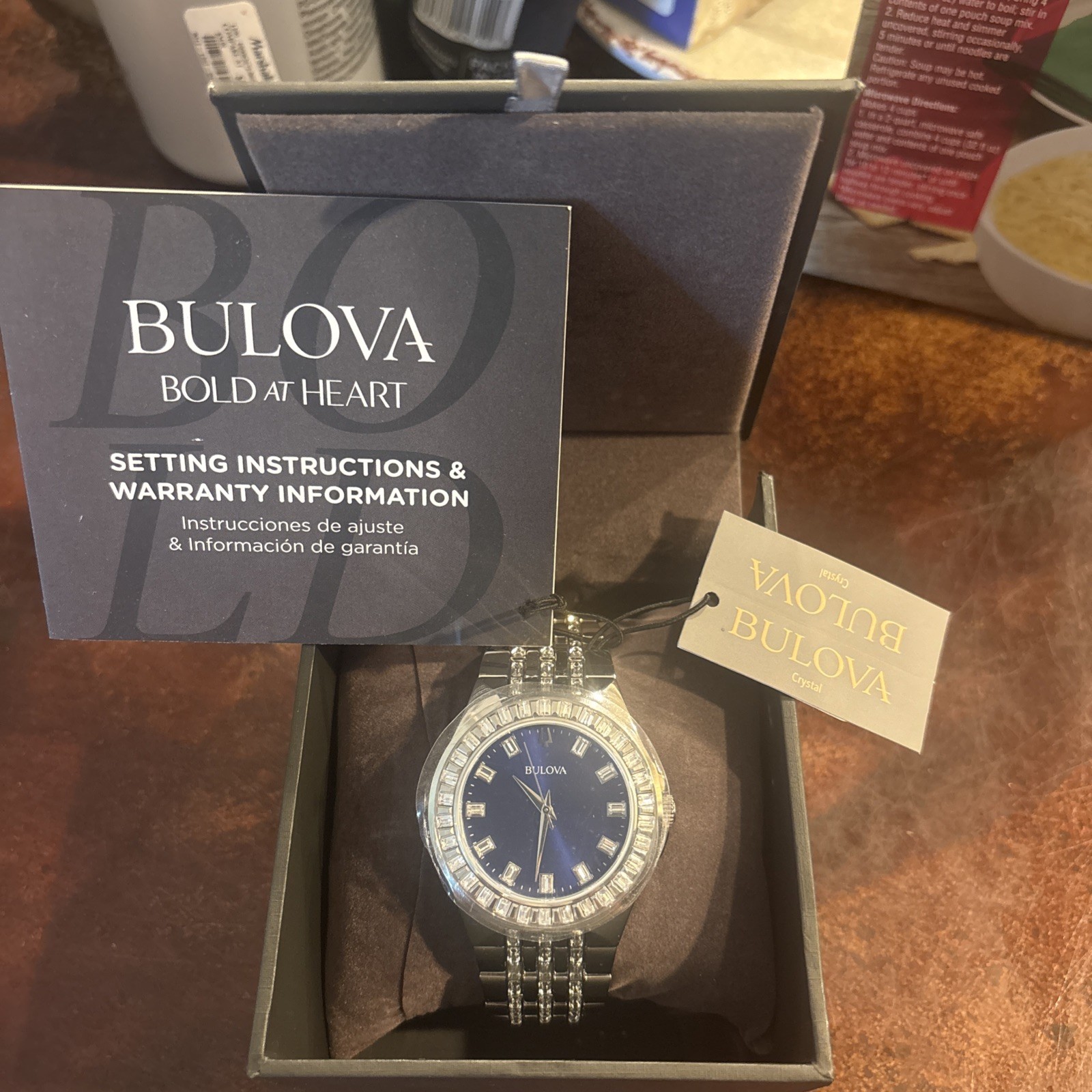 Bulova 96A254 Men's Blue Watch Bulova 96A254 Men's Blue Watch