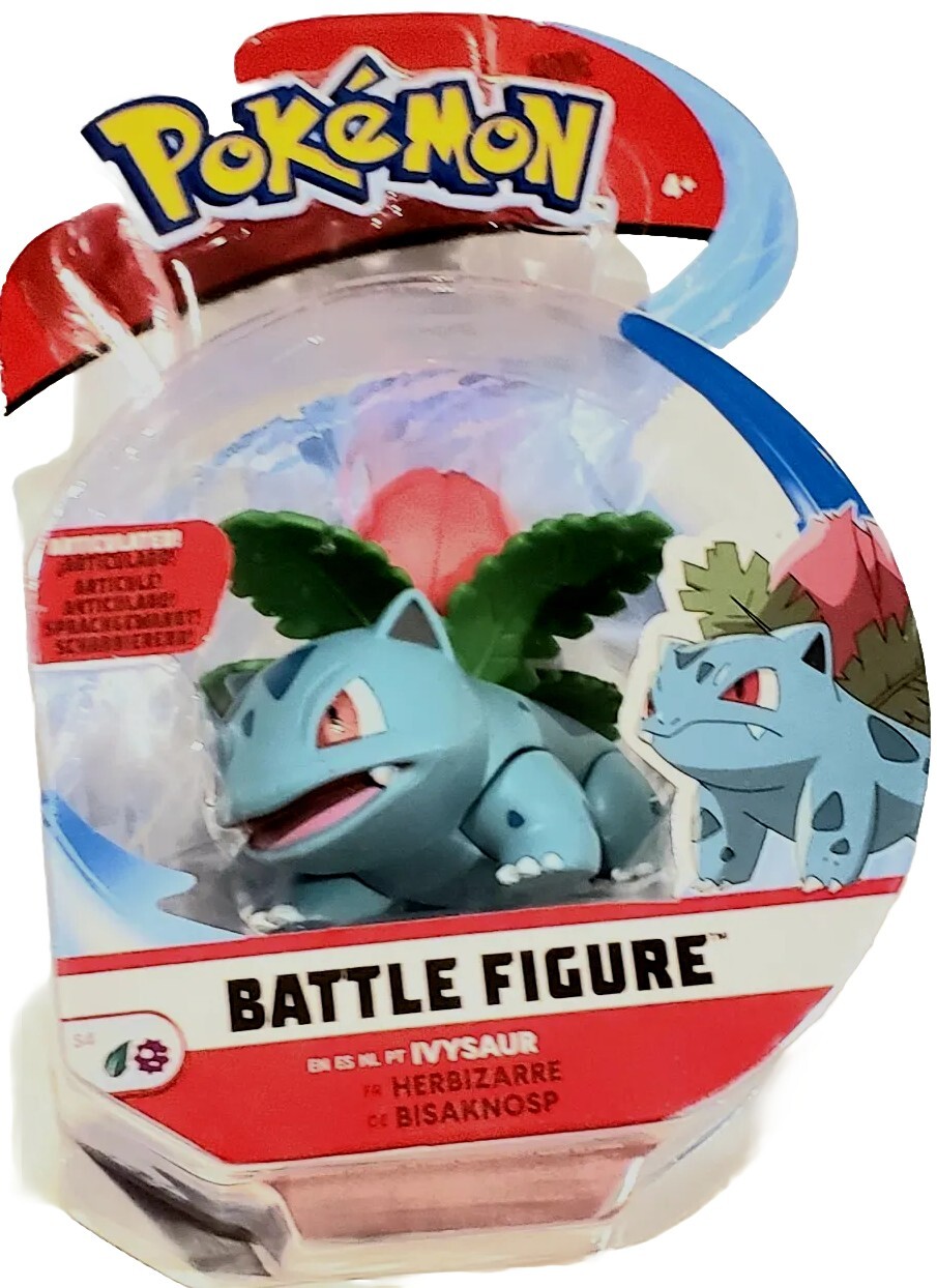 Pokemon Battle Figure Ivysaur & Wartortle Wicked Cool Toys New WCT Pokemon Battle Figure Ivysaur & Wartortle Wicked Cool Toys New WCT