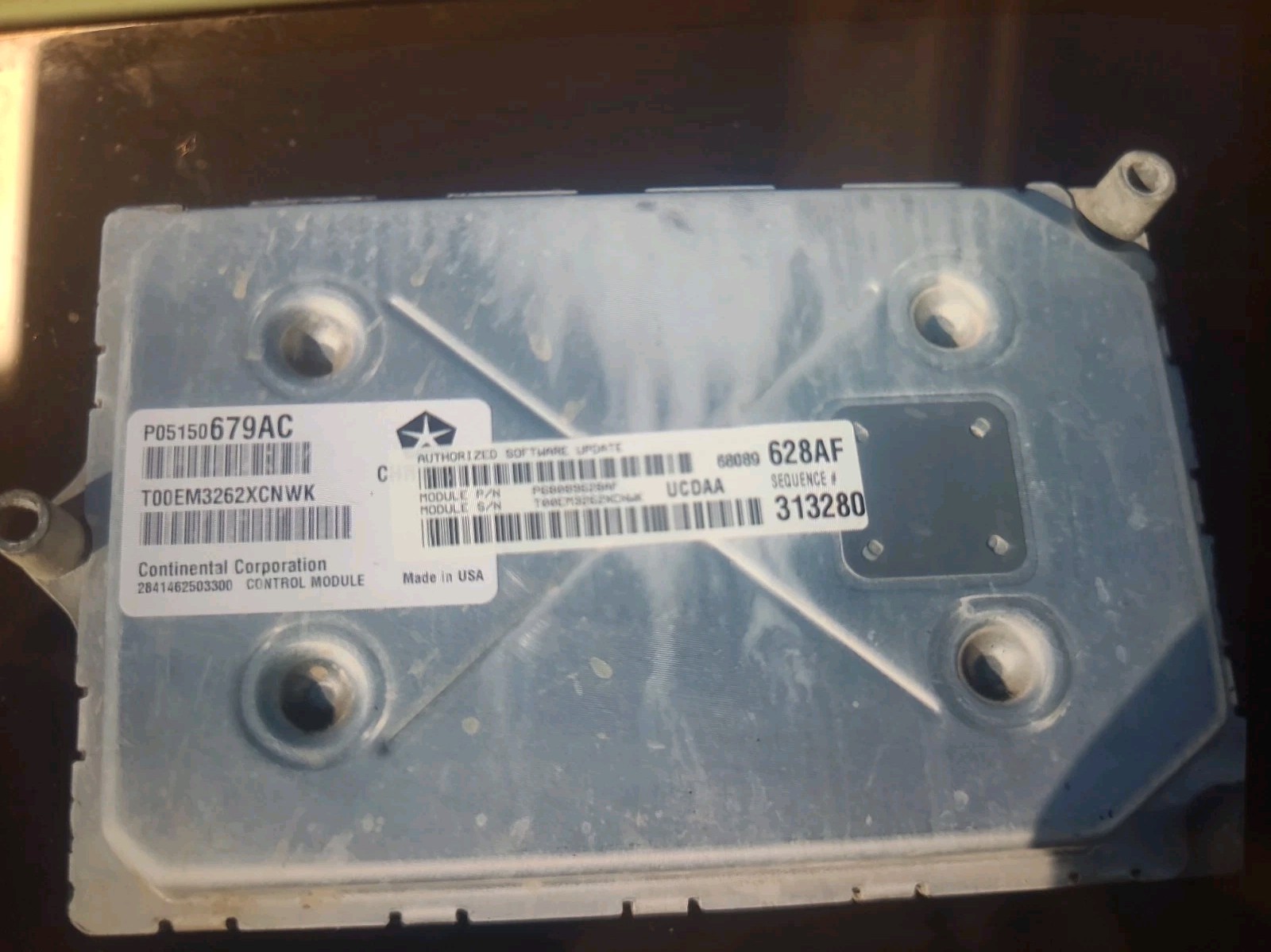 2013 DODGE RAM 1500 TRUCK 5.7L ENGINE COMPUTER PCM P05150679AC