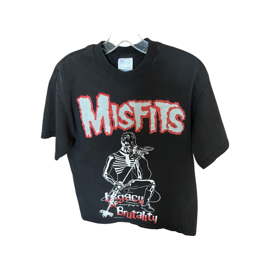 MISFITS -Vintage Shirt, Med ByBlack- Legacy of Brutality(1999)Blue Grape License