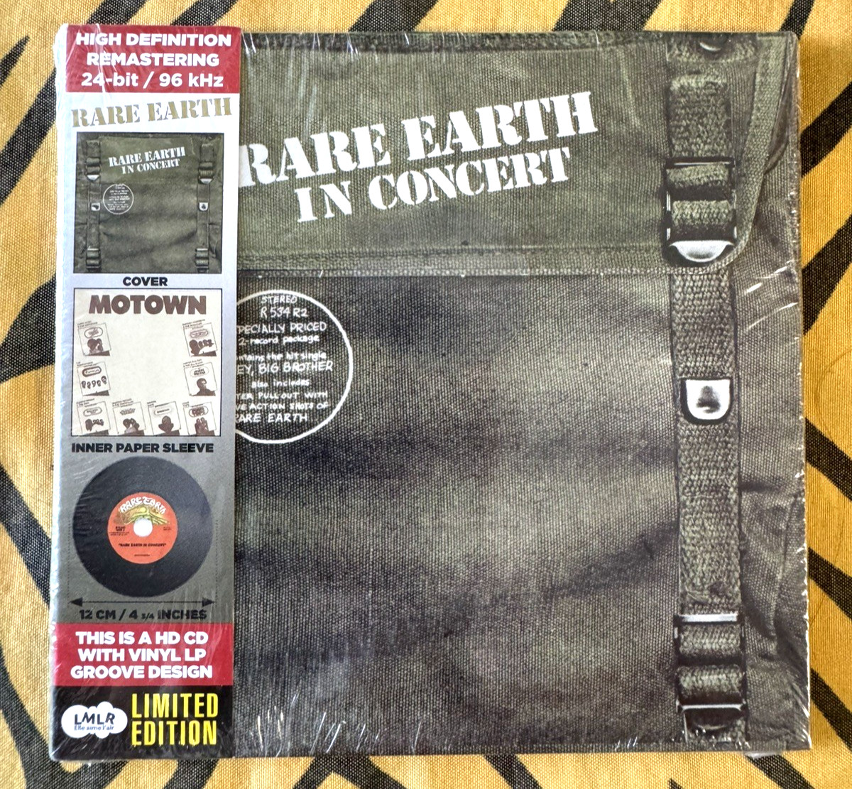 RARE EARTH: IN CONCERT/HDCD/LIMITED ED/MINI LP REPRO/SEALED/PRISTINE MINT/FIS