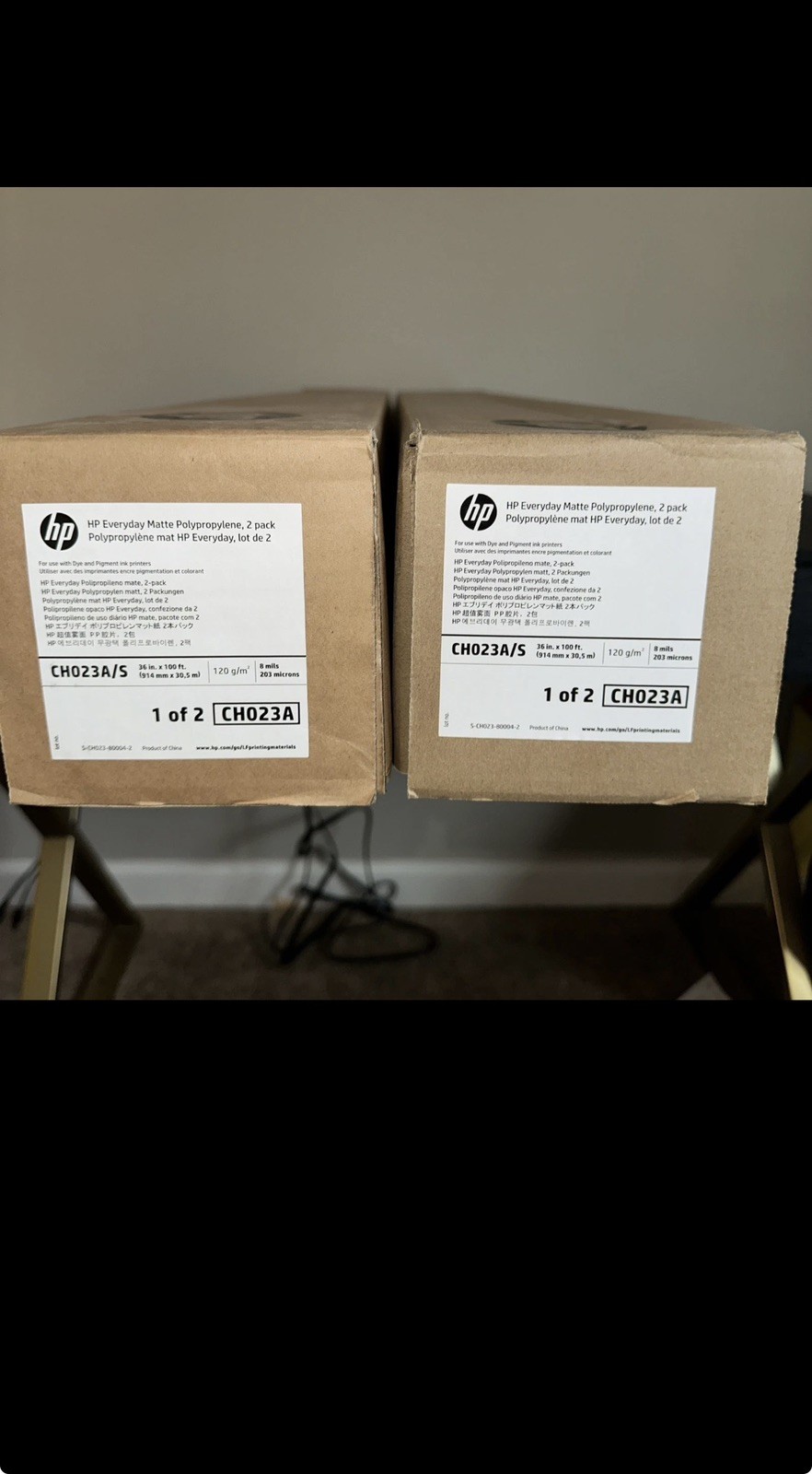 2 Rolls Film HP CH023A 2 2 Rolls Film HP CH023A 2