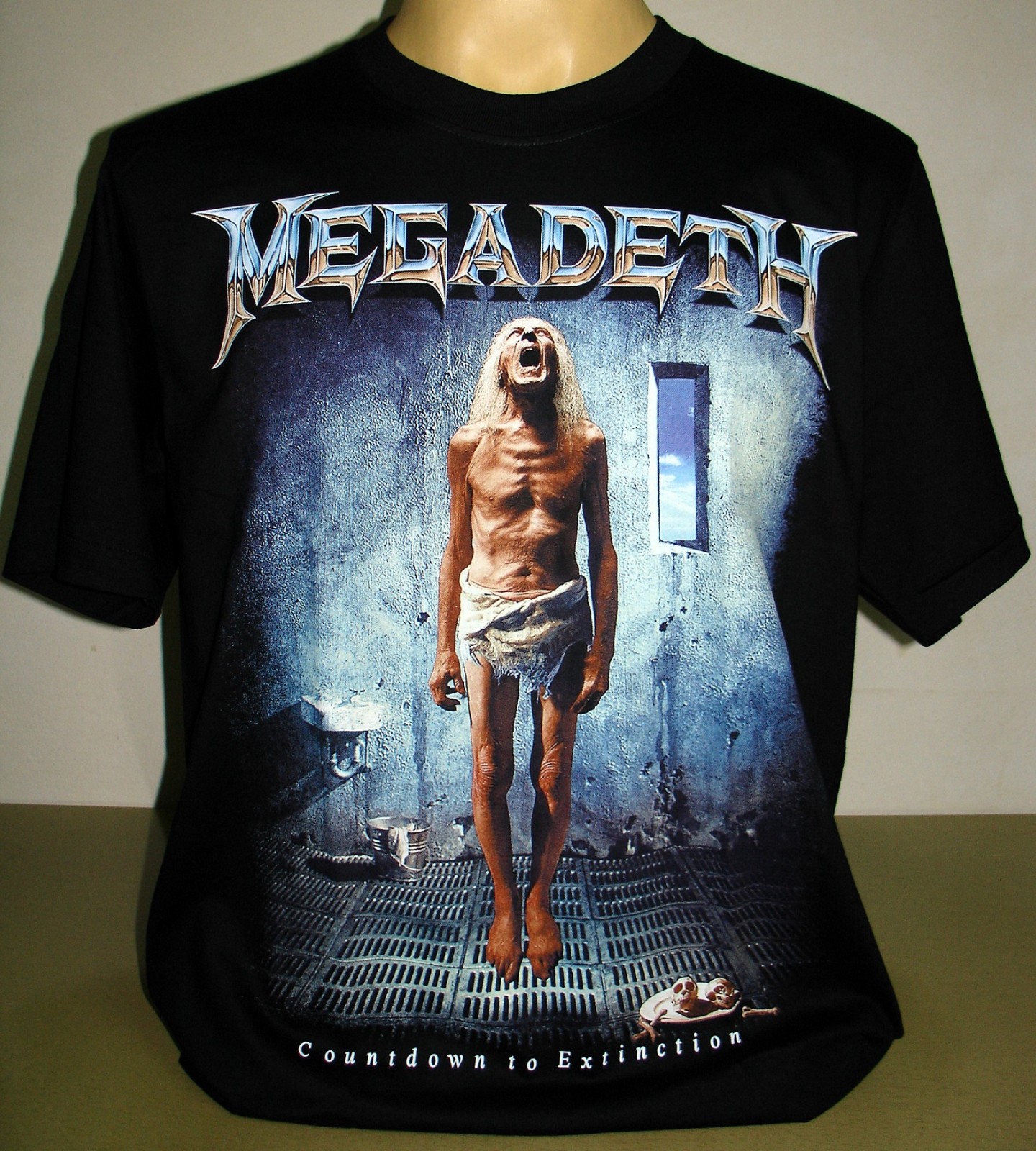 1987 MEGADETH vintage Rare 1980\'s US Tour concert T-shirt