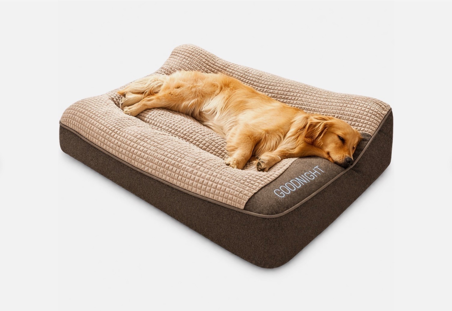 Extra Large 2XL Dog Bed Orthopedic Memory Foam Waterproof Washable Cover 2XL
