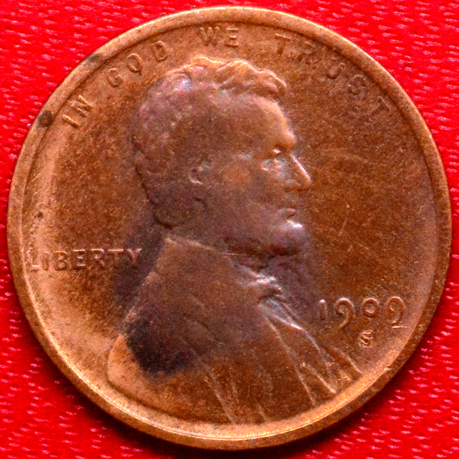 1909-S LINCOLN WHEAT CENT 1909-S LINCOLN WHEAT CENT