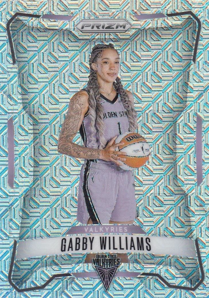 GABBY WILLIAMS 2026 WNBA Panini Prizm Mojo /25 #93 Valkyries ZZ GABBY WILLIAMS 2026 WNBA Panini Prizm Mojo /25 #93 Valkyries ZZ
