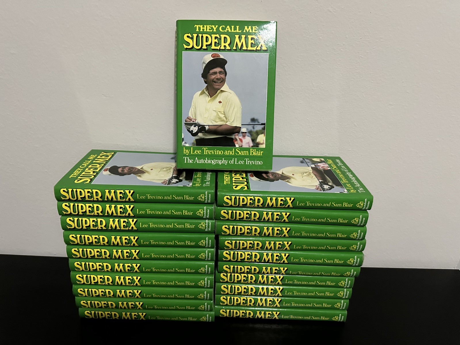 Lee Trevino Autographed They Call Me Super Mex Book 1st edition Hardcover Signed Lee Trevino Autographed They Call Me Super Mex Book 1st edition Hardcover Signed